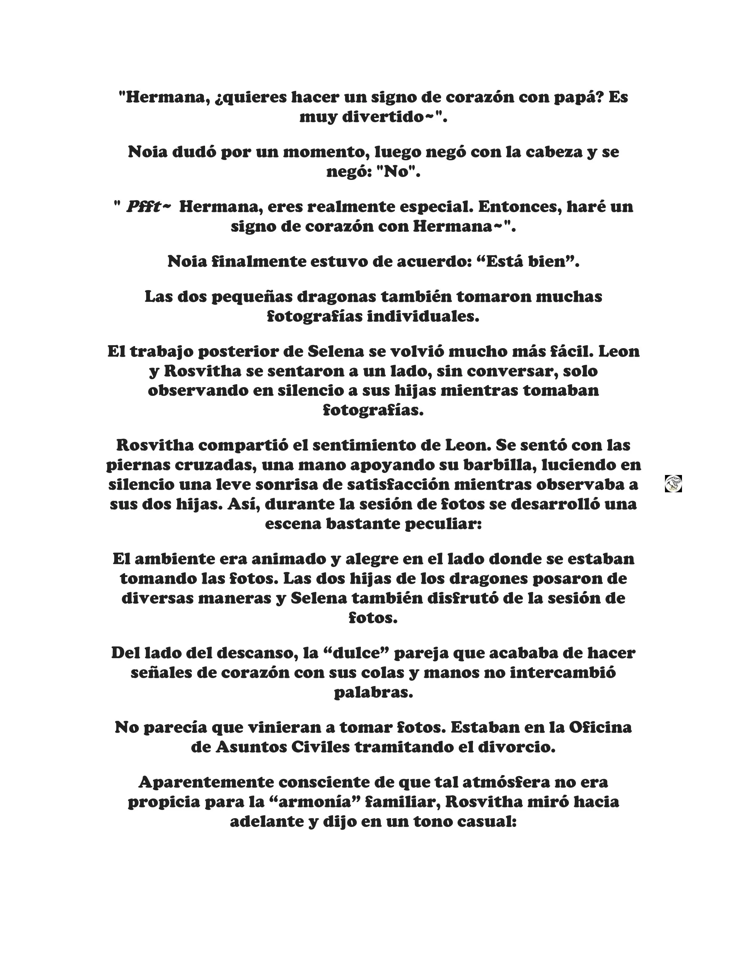 ¡Callate, dragon malvado! No quiero tener mas hijos contigo. (Novela) - Capítulo 39 - Página 4 - LectorTMOo