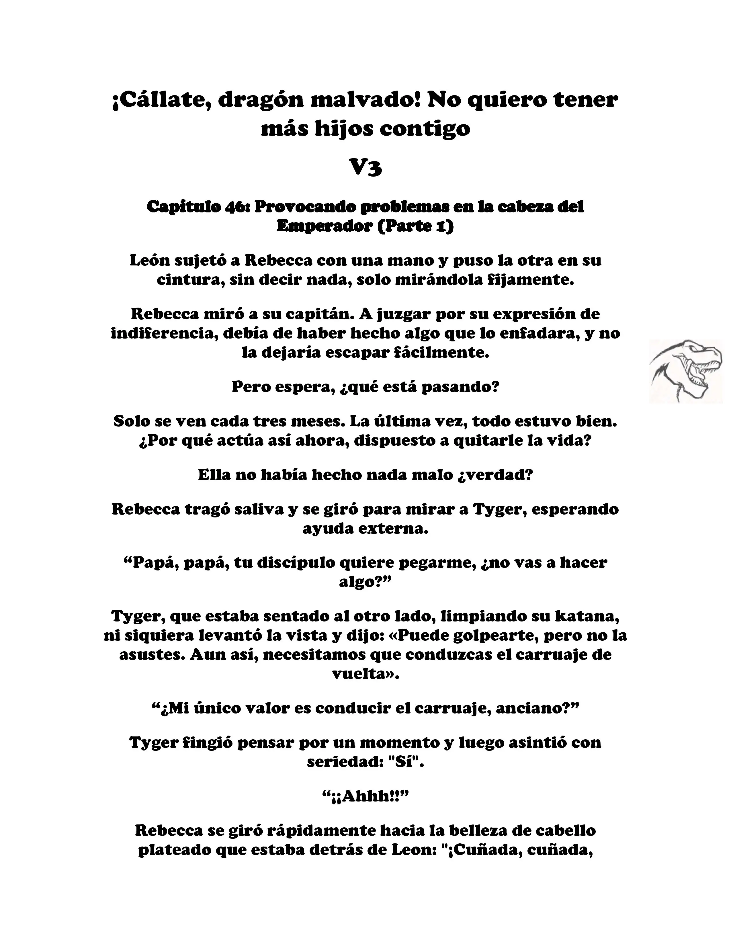¡Callate, dragon malvado! No quiero tener mas hijos contigo. (Novela) - Capítulo 392 - Página 2 - LectorTMOo