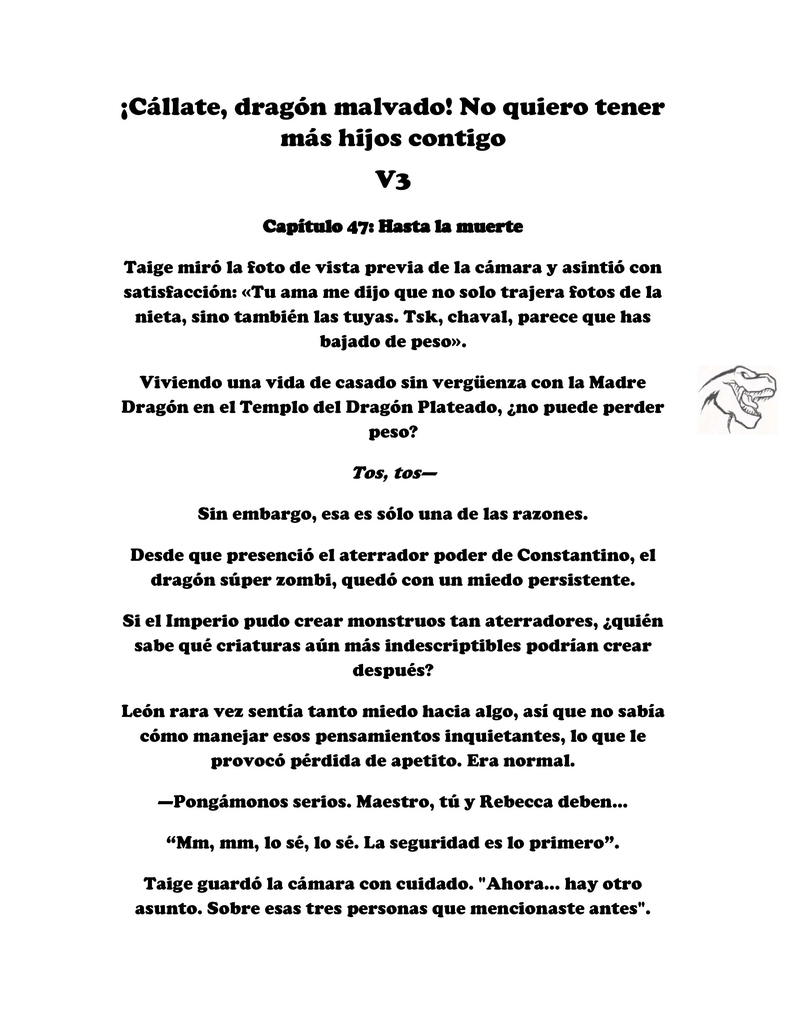 ¡Callate, dragon malvado! No quiero tener mas hijos contigo. (Novela) - Capítulo 394 - Página 2 - LectorTMOo