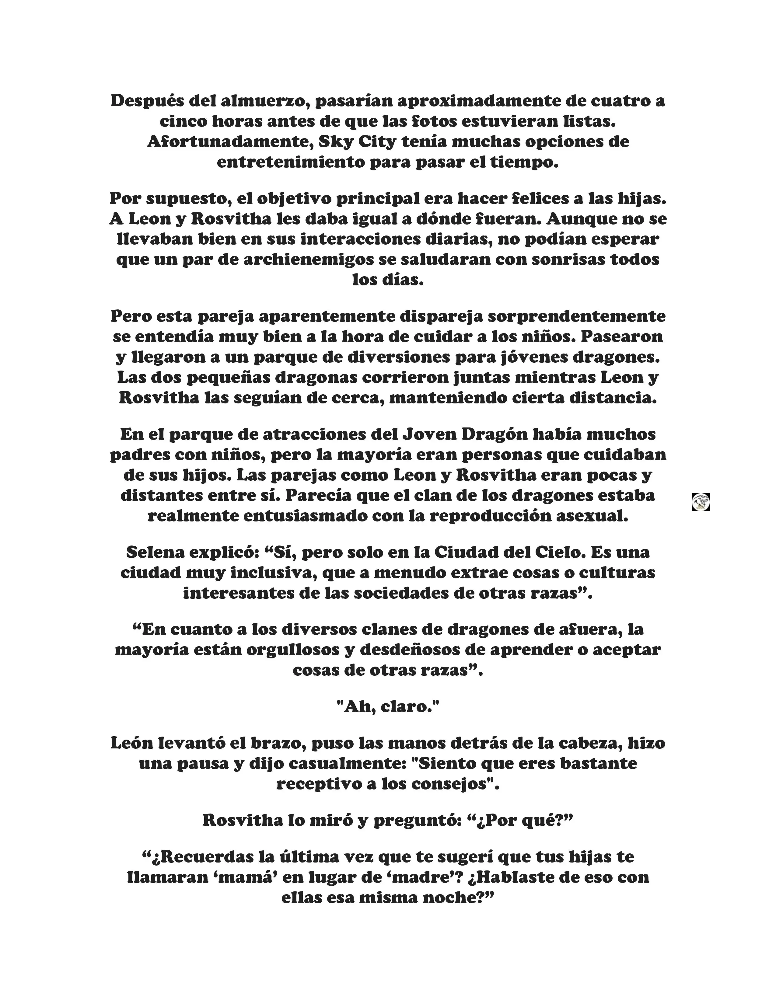 ¡Callate, dragon malvado! No quiero tener mas hijos contigo. (Novela) - Capítulo 40 - Página 2 - LectorTMOo