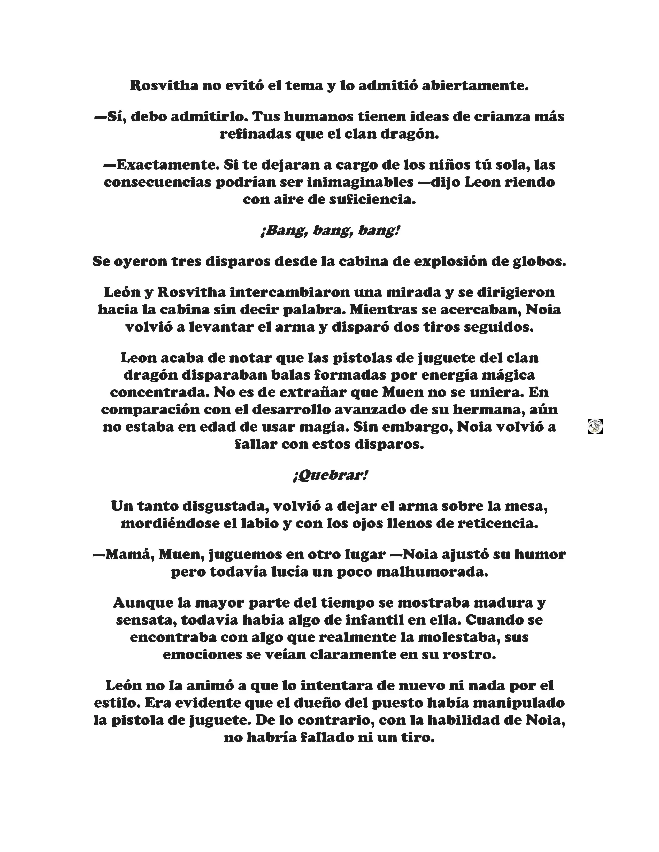 ¡Callate, dragon malvado! No quiero tener mas hijos contigo. (Novela) - Capítulo 40 - Página 3 - LectorTMOo