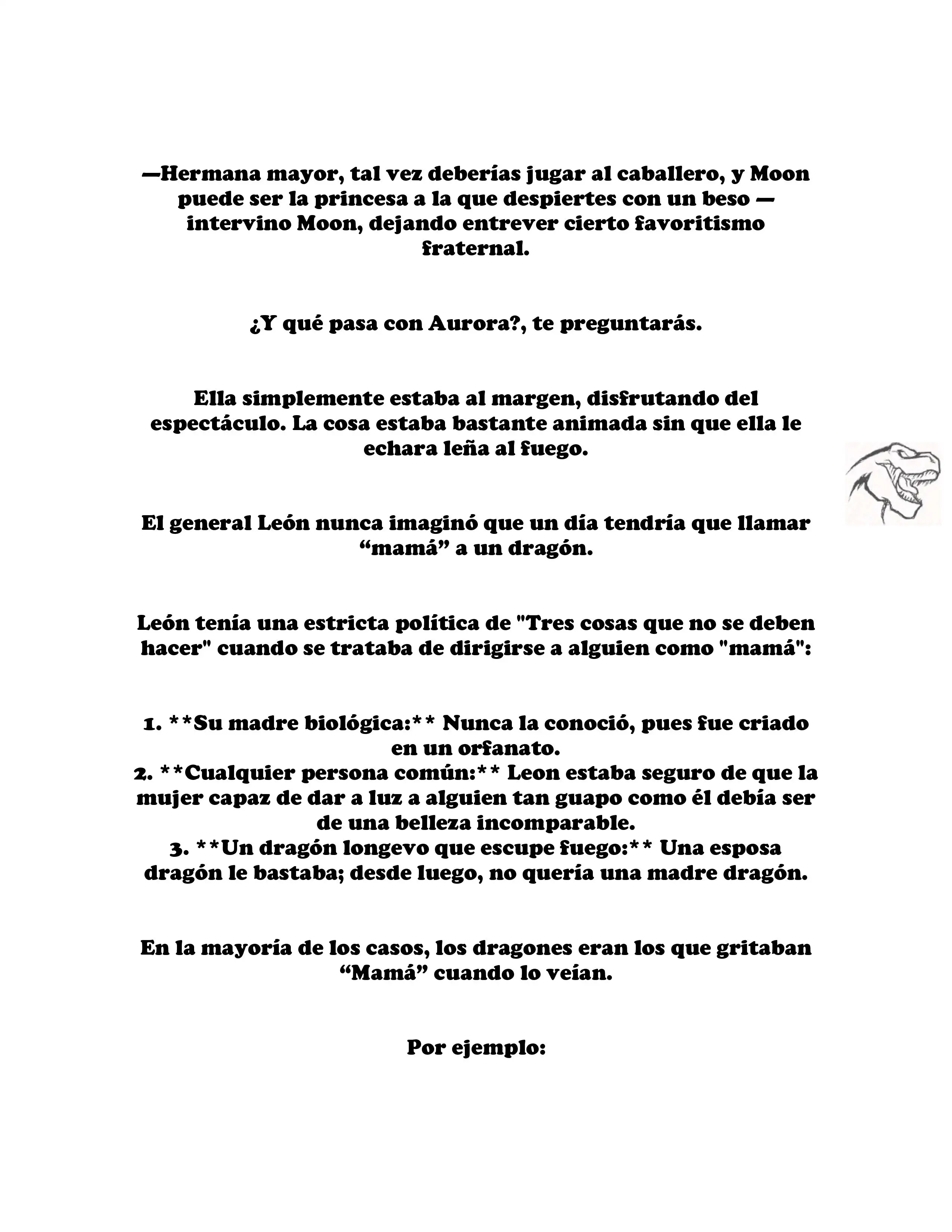 ¡Callate, dragon malvado! No quiero tener mas hijos contigo. (Novela) - Capítulo 405 - Página 4 - LectorTMOo