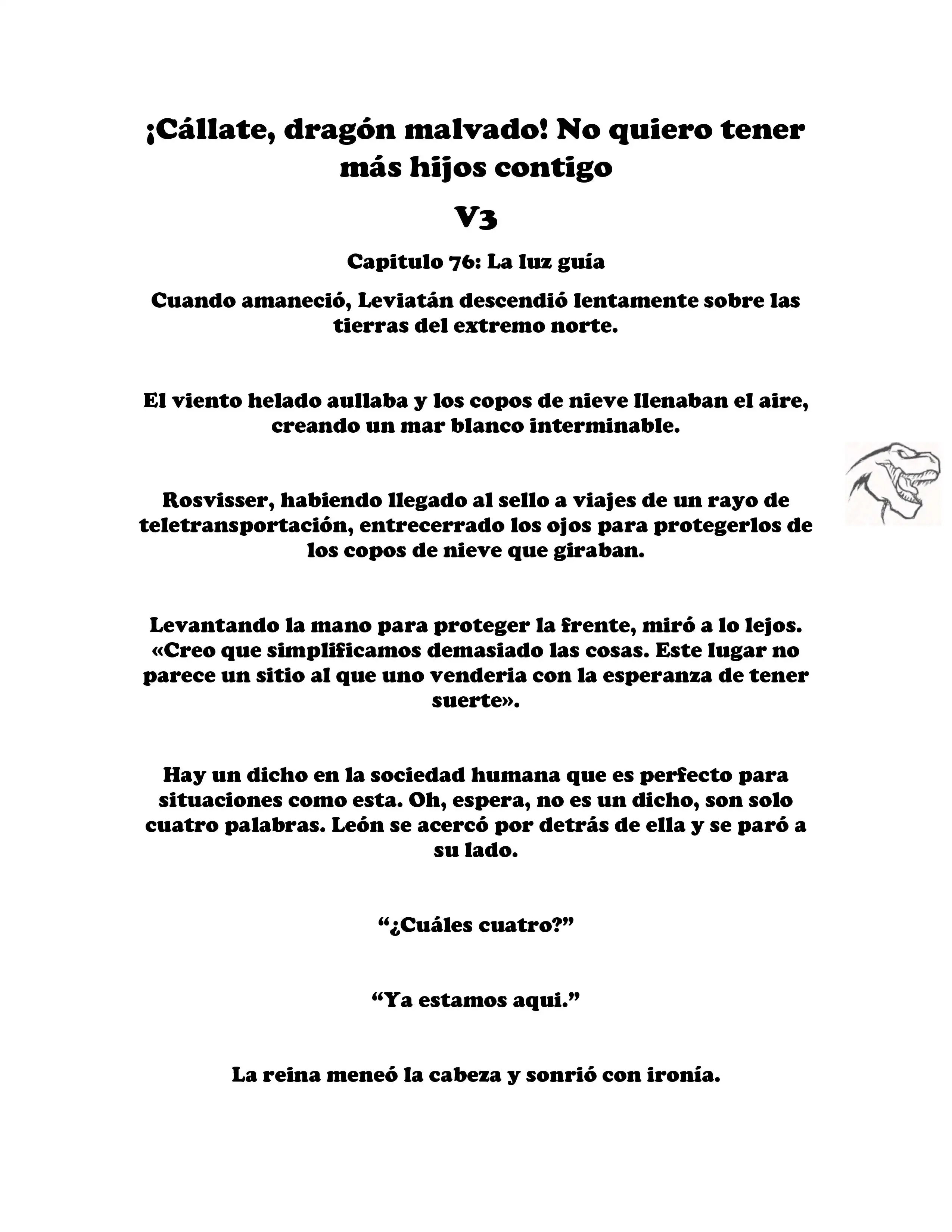 ¡Callate, dragon malvado! No quiero tener mas hijos contigo. (Novela) - Capítulo 423 - Página 2 - LectorTMOo