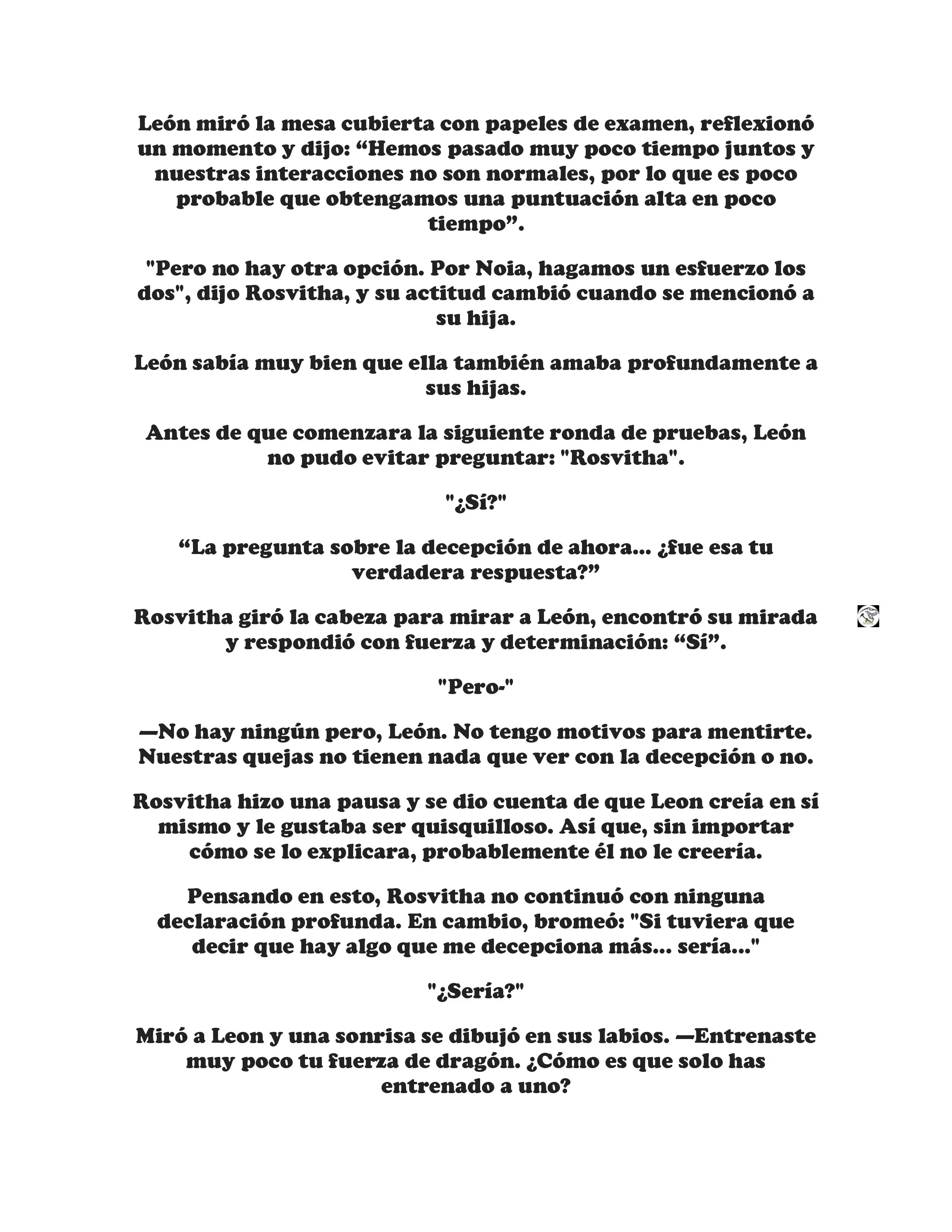 ¡Callate, dragon malvado! No quiero tener mas hijos contigo. (Novela) - Capítulo 43 - Página 5 - LectorTMOo