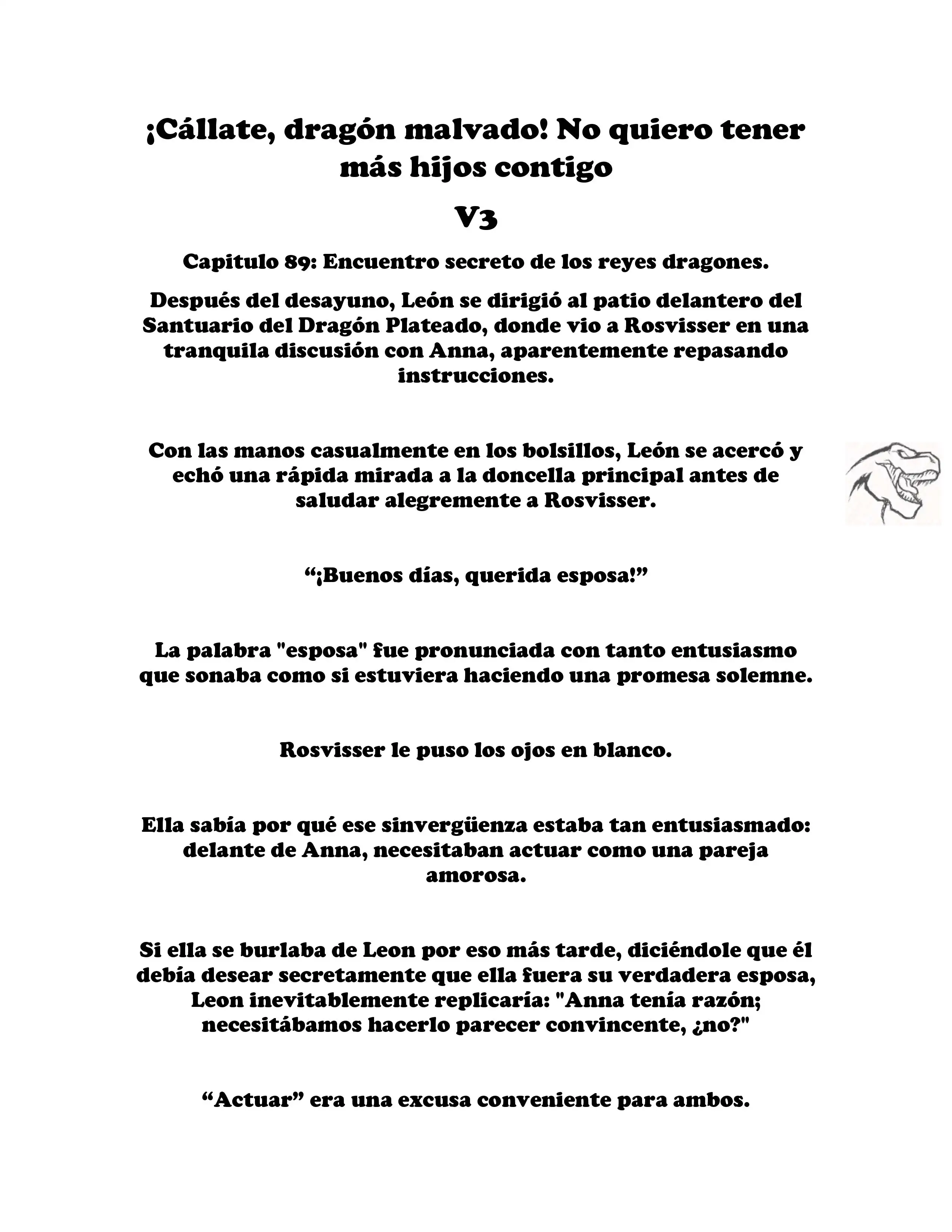 ¡Callate, dragon malvado! No quiero tener mas hijos contigo. (Novela) - Capítulo 436 - Página 2 - LectorTMOo
