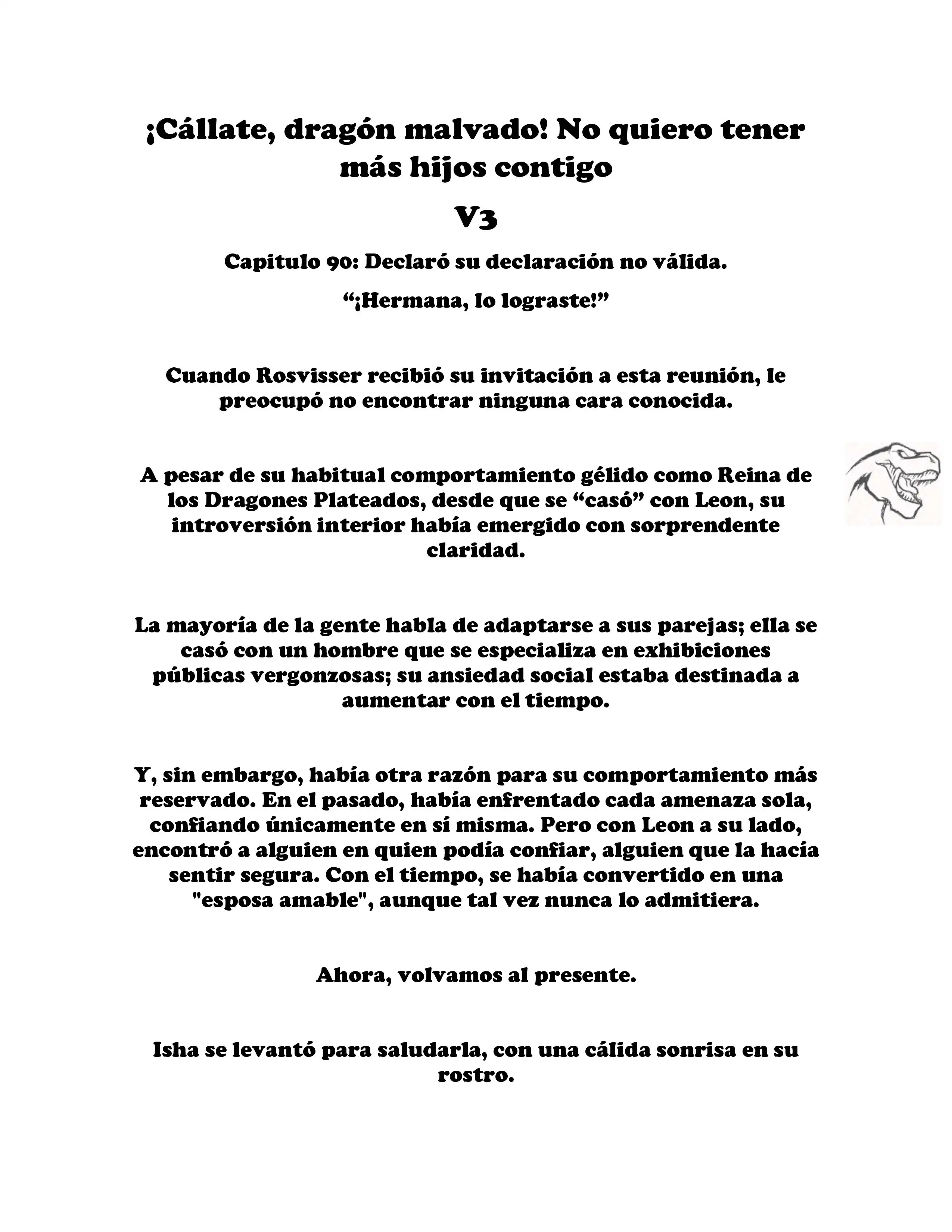 ¡Callate, dragon malvado! No quiero tener mas hijos contigo. (Novela) - Capítulo 437 - Página 2 - LectorTMOo