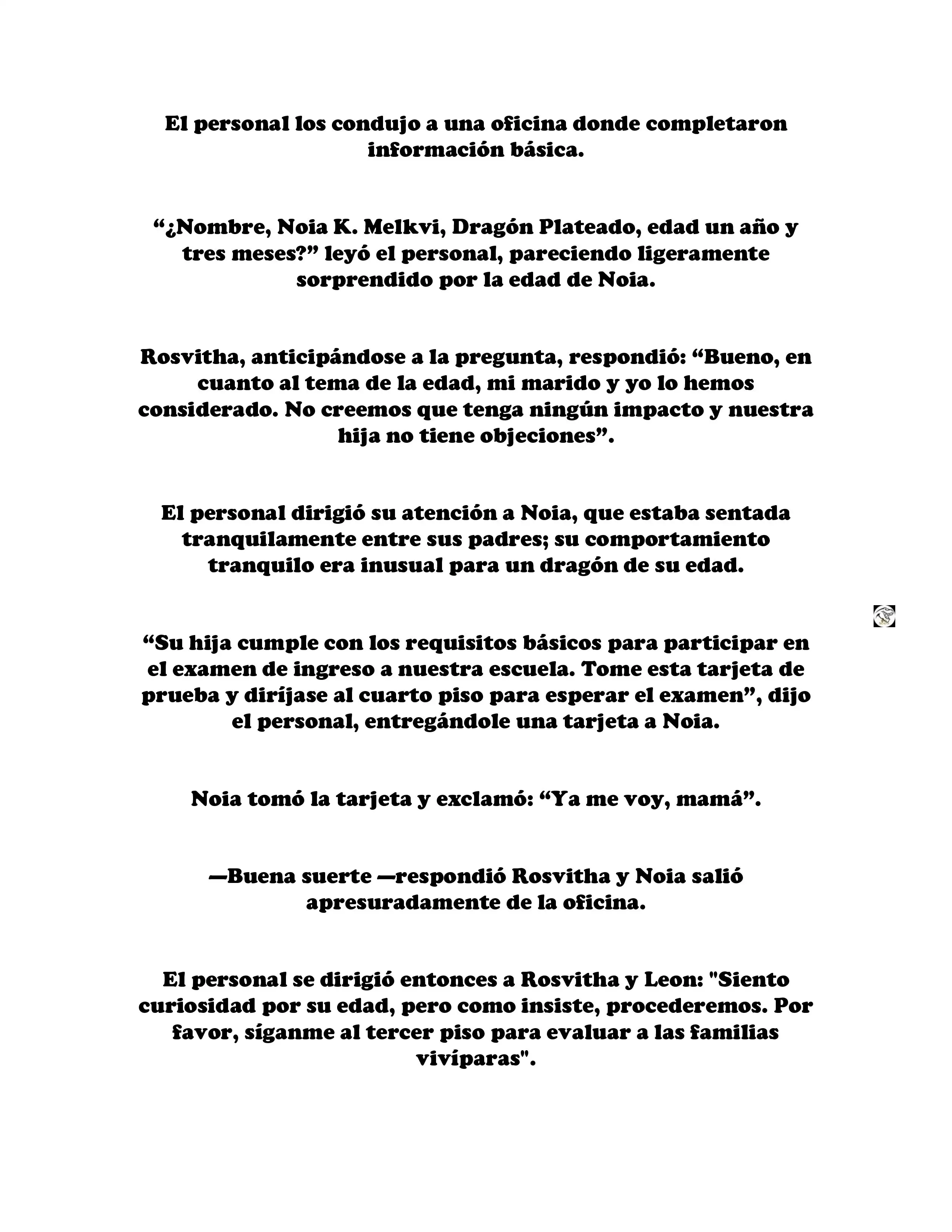 ¡Callate, dragon malvado! No quiero tener mas hijos contigo. (Novela) - Capítulo 45 - Página 2 - LectorTMOo