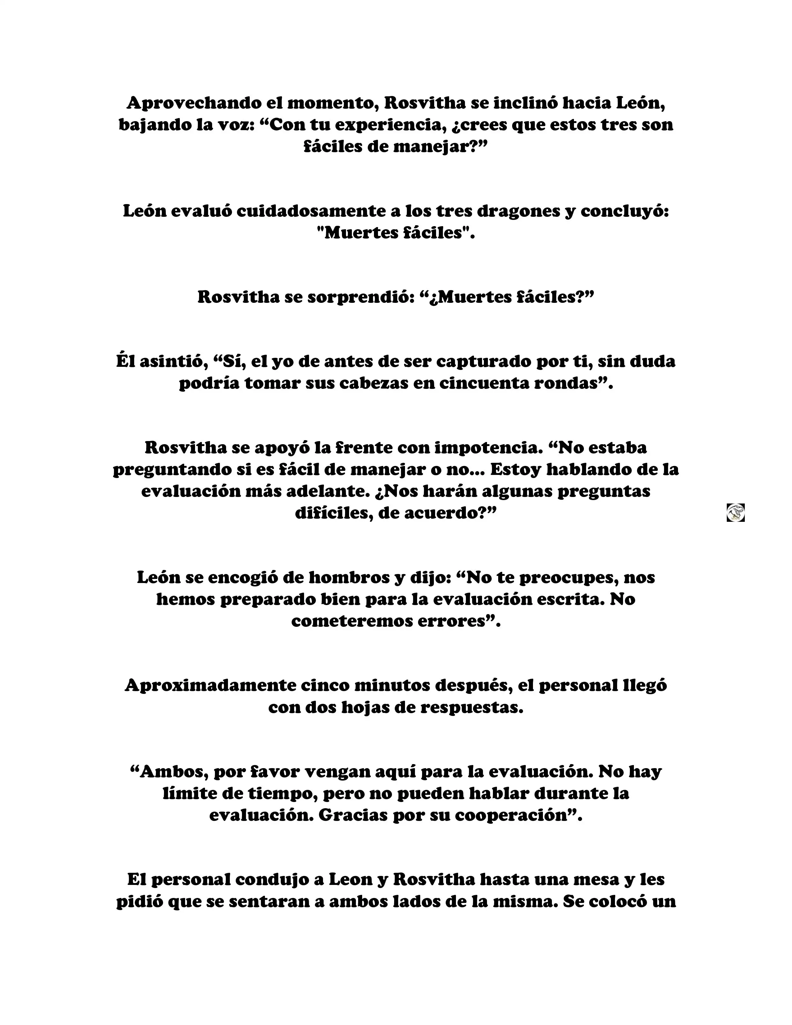 ¡Callate, dragon malvado! No quiero tener mas hijos contigo. (Novela) - Capítulo 45 - Página 5 - LectorTMOo