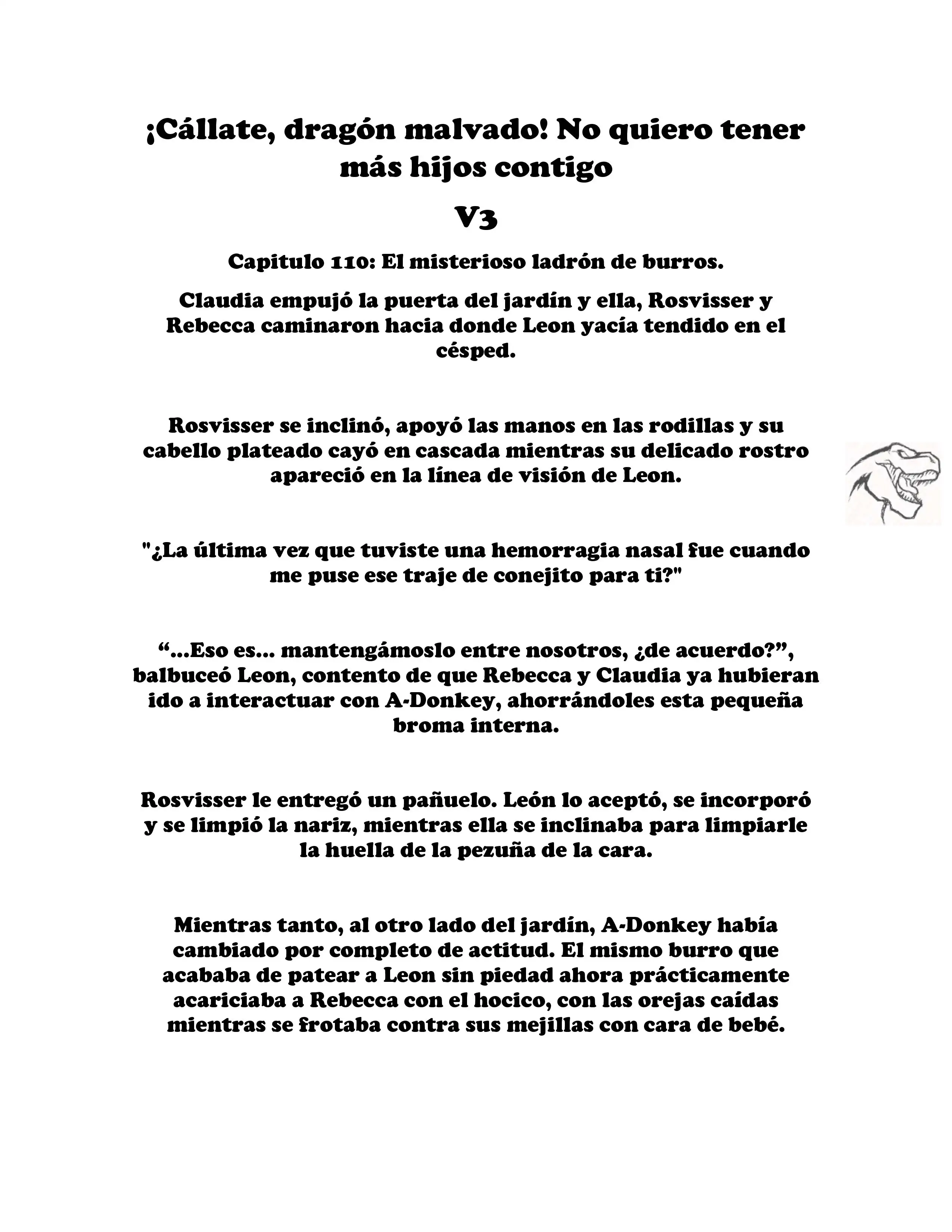 ¡Callate, dragon malvado! No quiero tener mas hijos contigo. (Novela) - Capítulo 457 - Página 2 - LectorTMOo