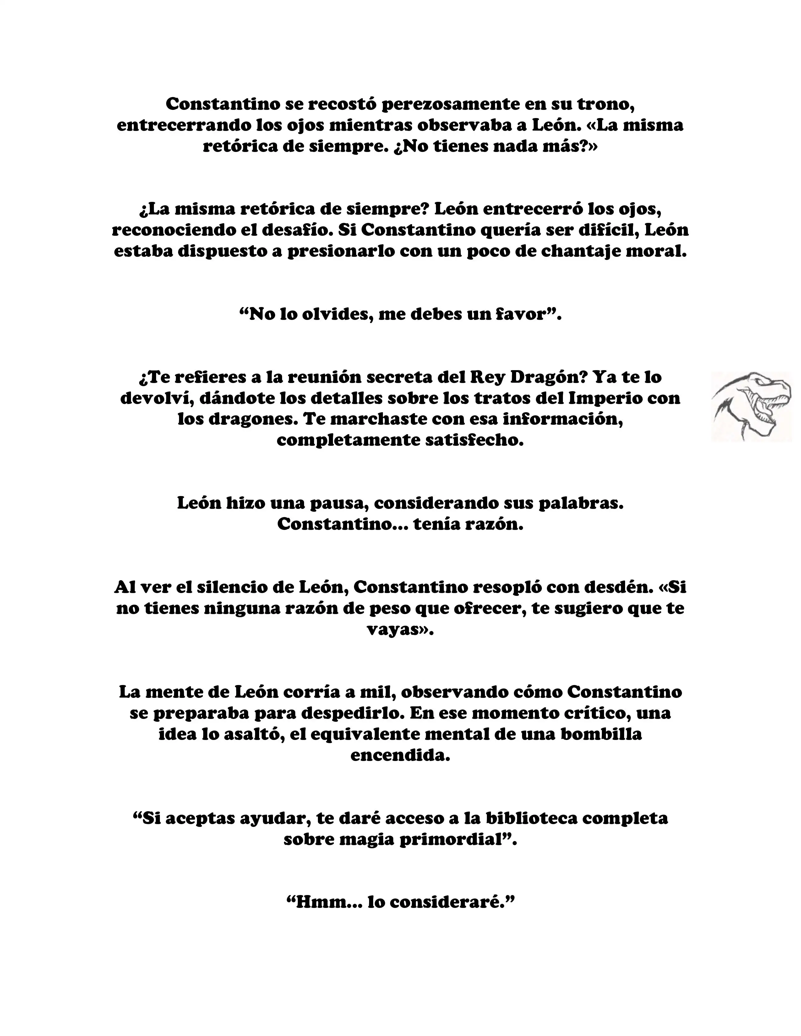 ¡Callate, dragon malvado! No quiero tener mas hijos contigo. (Novela) - Capítulo 460 - Página 10 - LectorTMOo