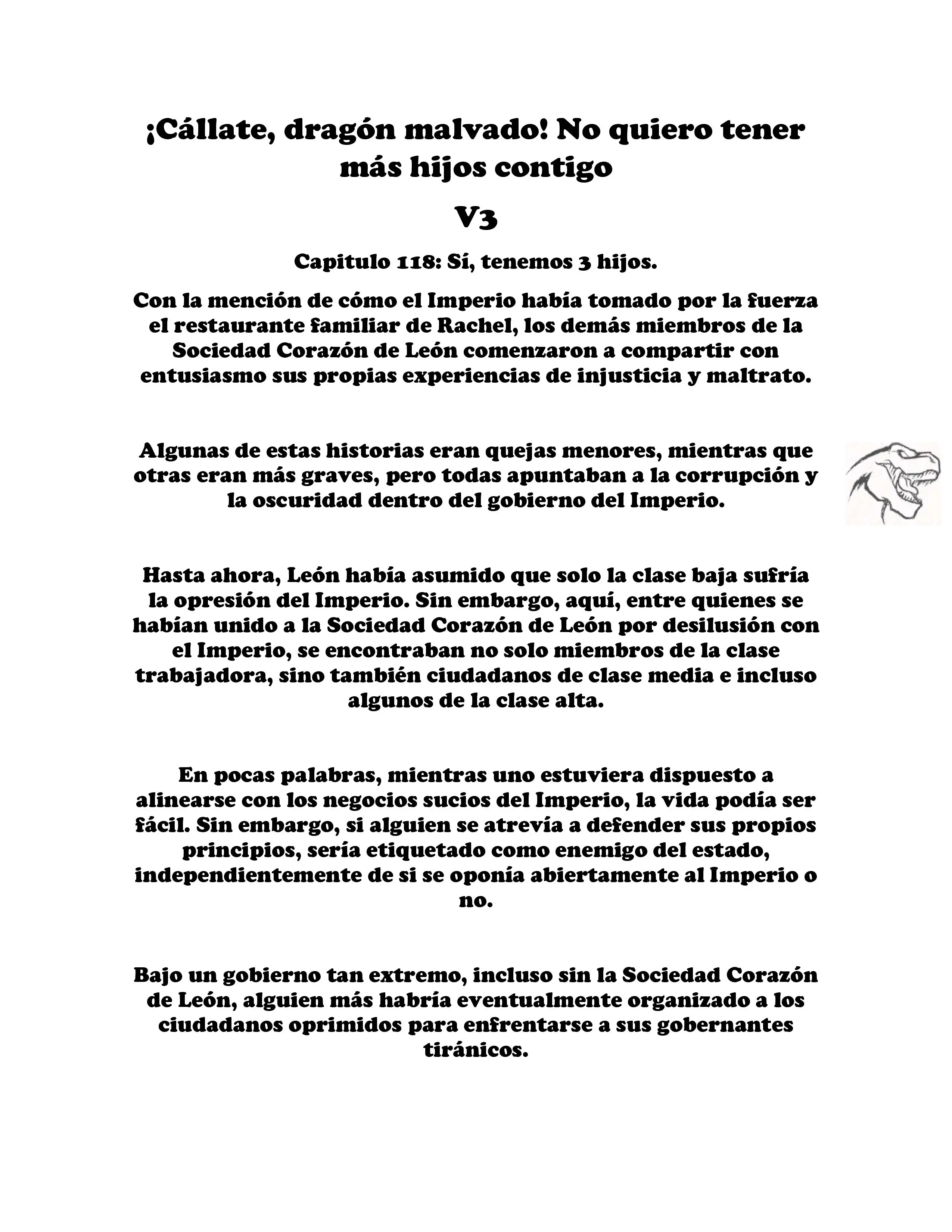 ¡Callate, dragon malvado! No quiero tener mas hijos contigo. (Novela) - Capítulo 465 - Página 2 - LectorTMOo