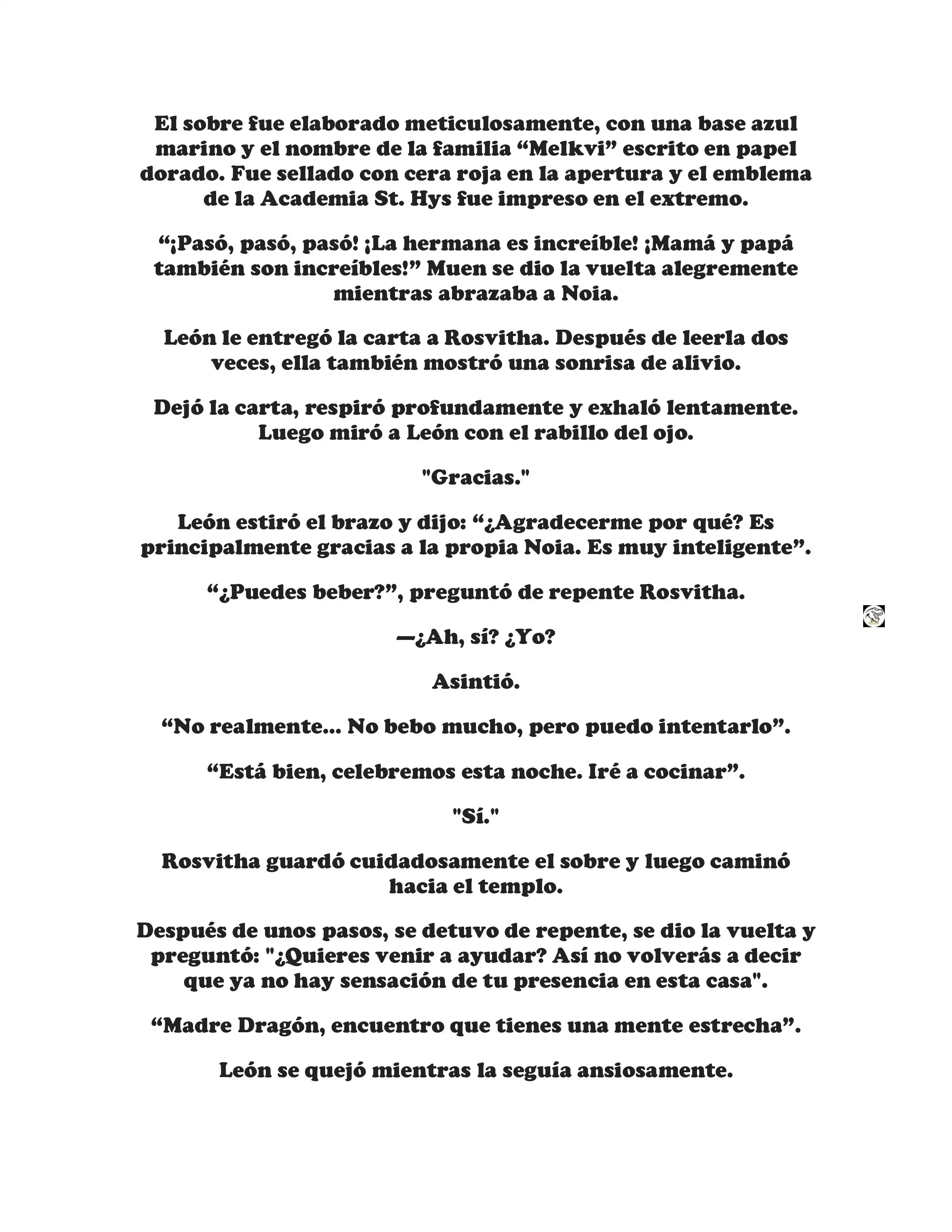 ¡Callate, dragon malvado! No quiero tener mas hijos contigo. (Novela) - Capítulo 47 - Página 5 - LectorTMOo