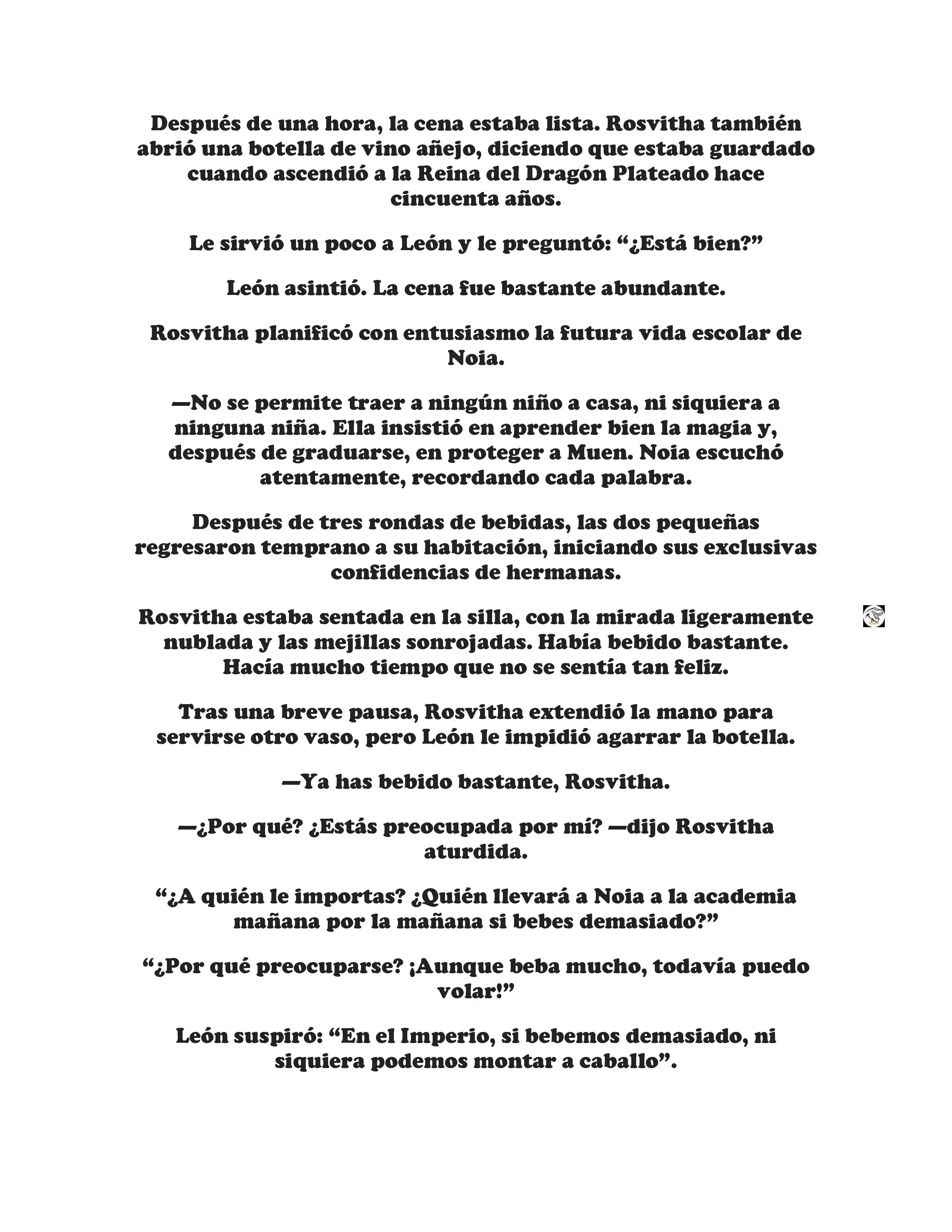 ¡Callate, dragon malvado! No quiero tener mas hijos contigo. (Novela) - Capítulo 47 - Página 6 - LectorTMOo