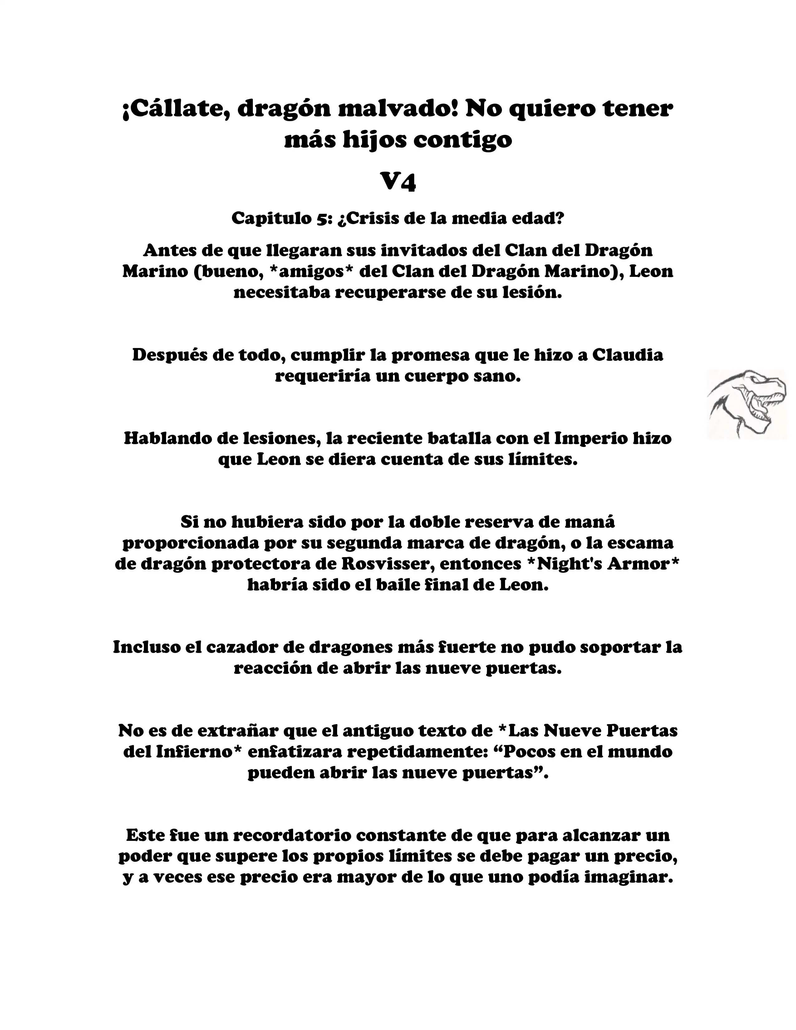 ¡Callate, dragon malvado! No quiero tener mas hijos contigo. (Novela) - Capítulo 486 - Página 2 - LectorTMOo