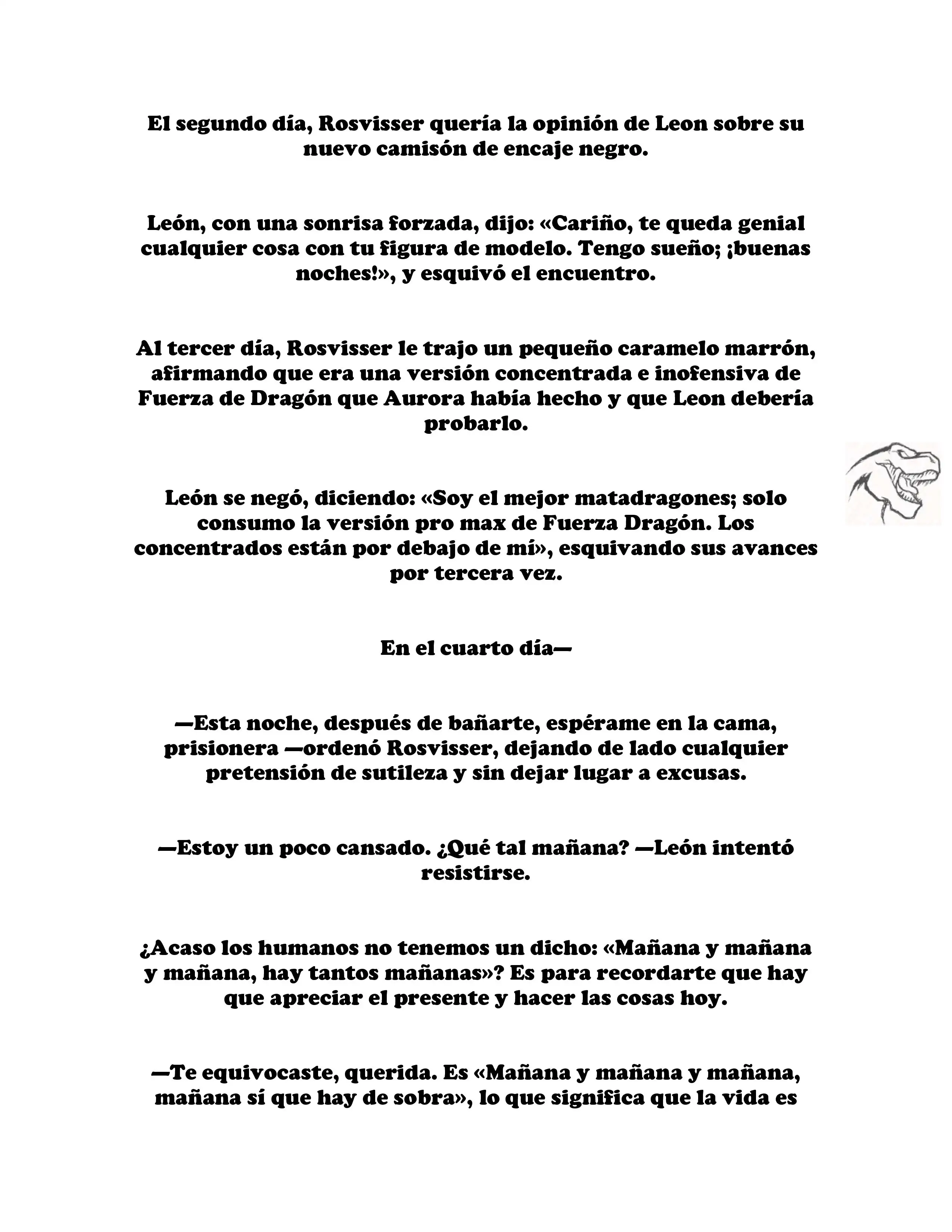 ¡Callate, dragon malvado! No quiero tener mas hijos contigo. (Novela) - Capítulo 486 - Página 5 - LectorTMOo