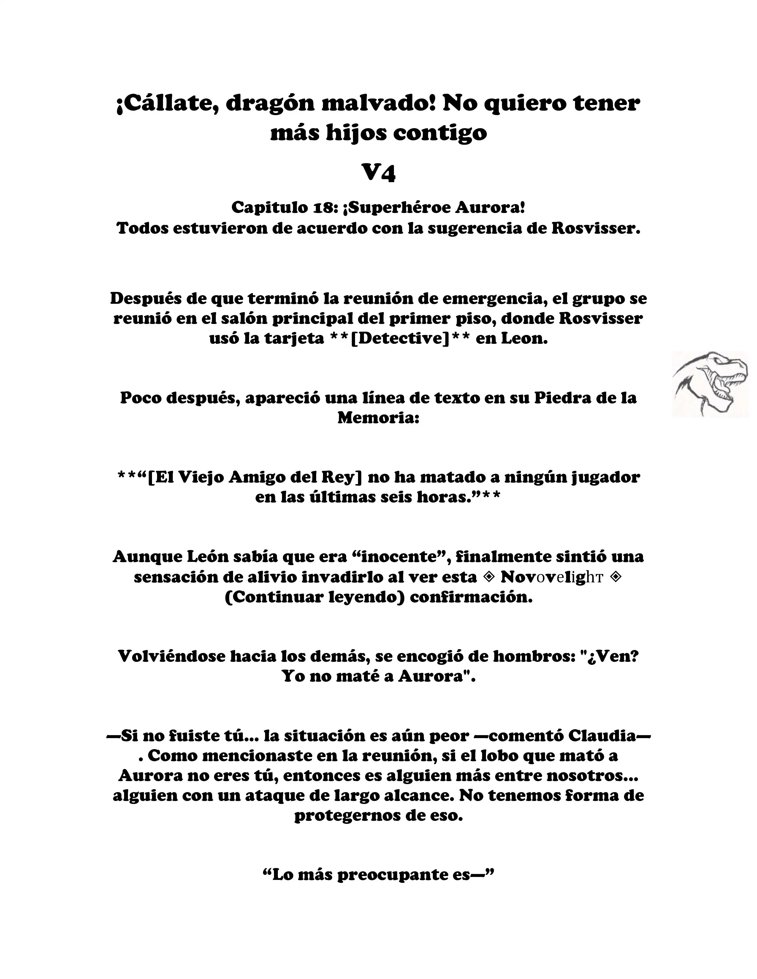 ¡Callate, dragon malvado! No quiero tener mas hijos contigo. (Novela) - Capítulo 499 - Página 2 - LectorTMOo
