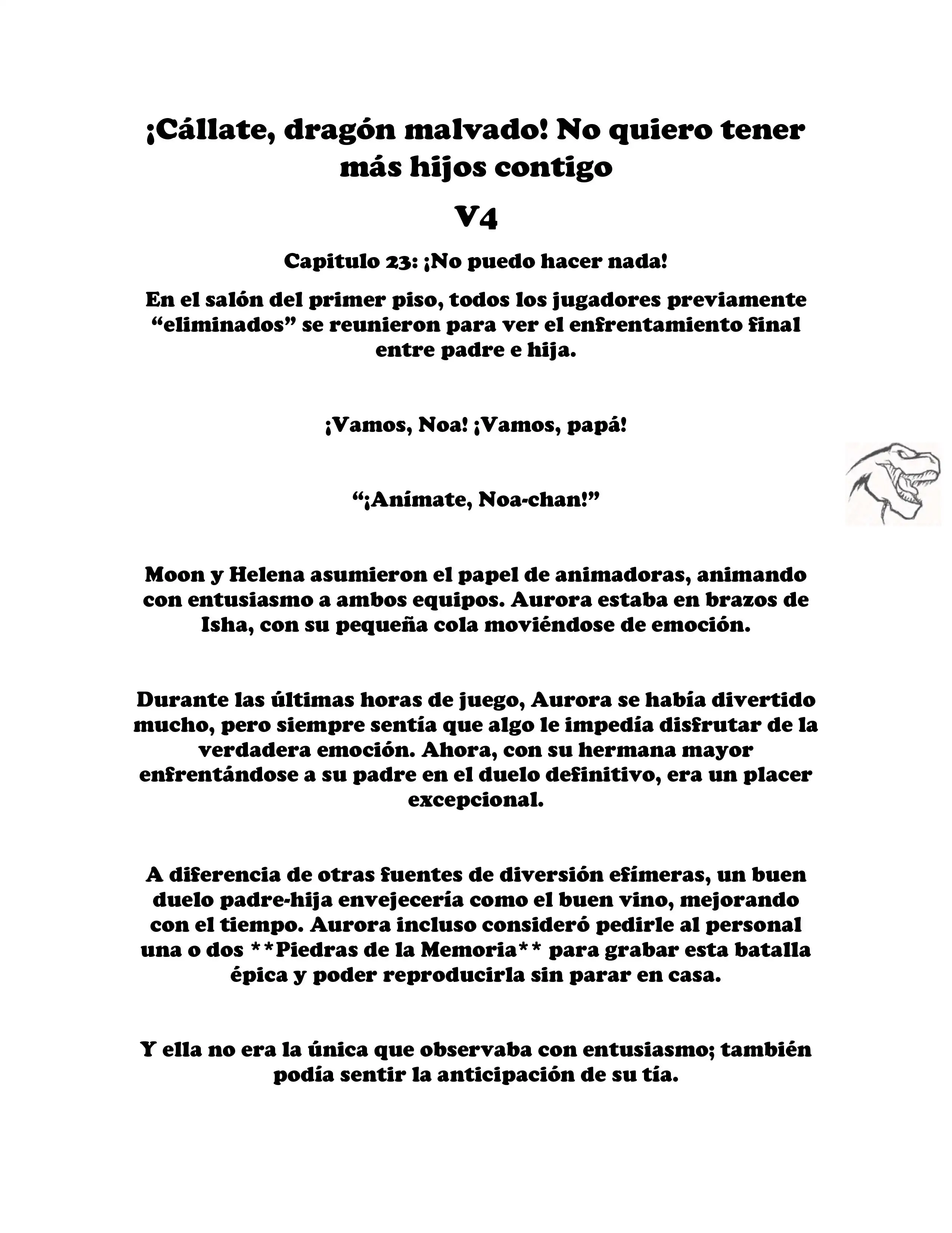 ¡Callate, dragon malvado! No quiero tener mas hijos contigo. (Novela) - Capítulo 504 - Página 2 - LectorTMOo