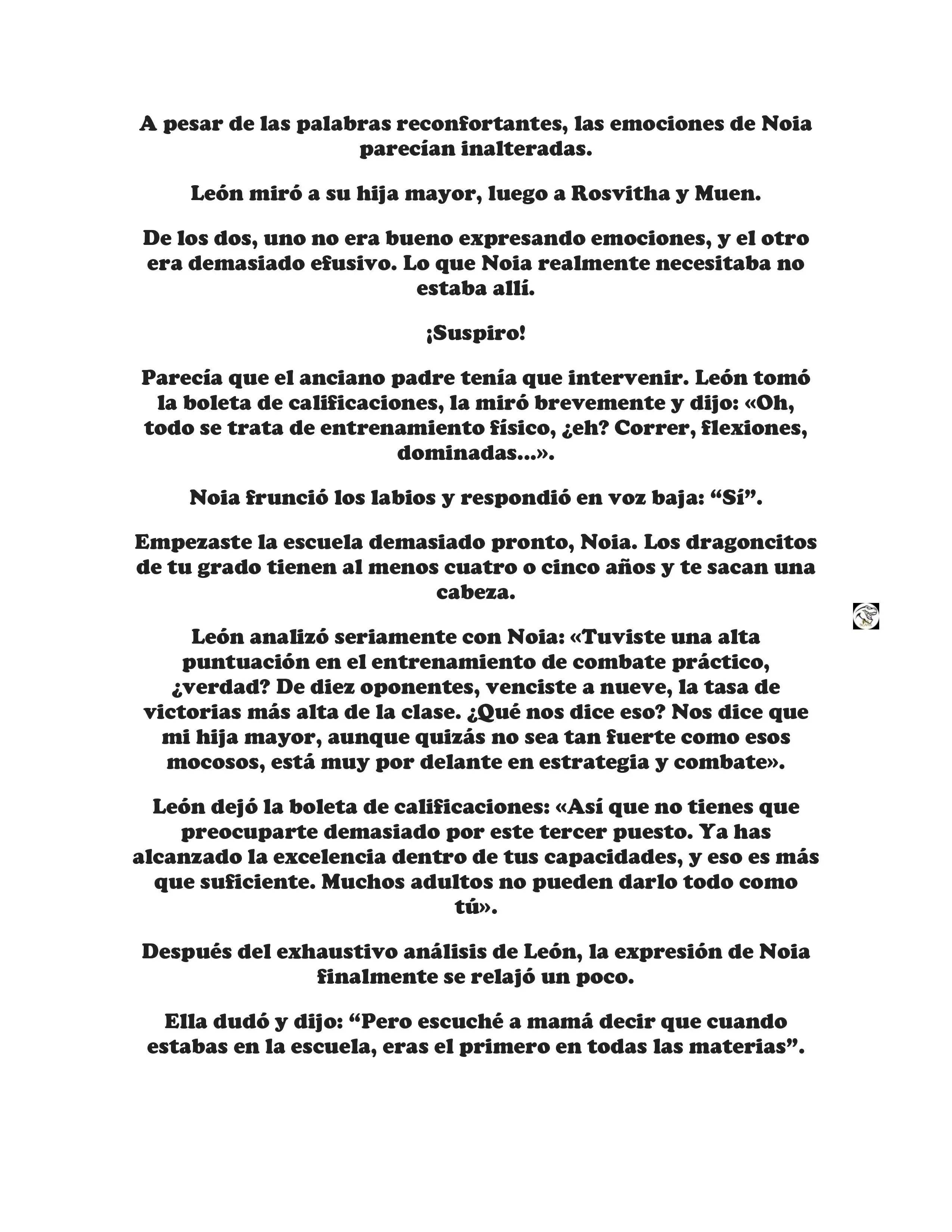 ¡Callate, dragon malvado! No quiero tener mas hijos contigo. (Novela) - Capítulo 51 - Página 5 - LectorTMOo