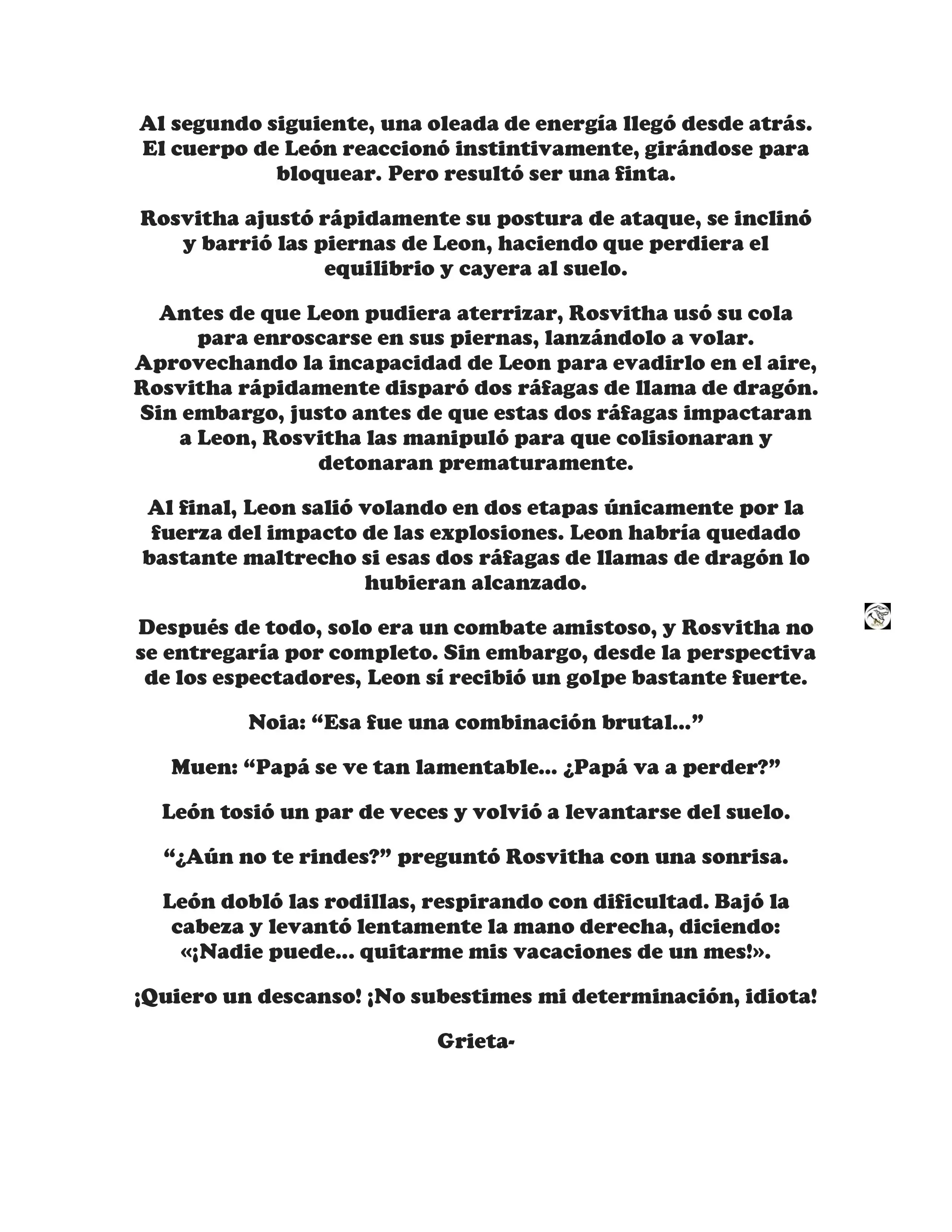 ¡Callate, dragon malvado! No quiero tener mas hijos contigo. (Novela) - Capítulo 52 - Página 6 - LectorTMOo