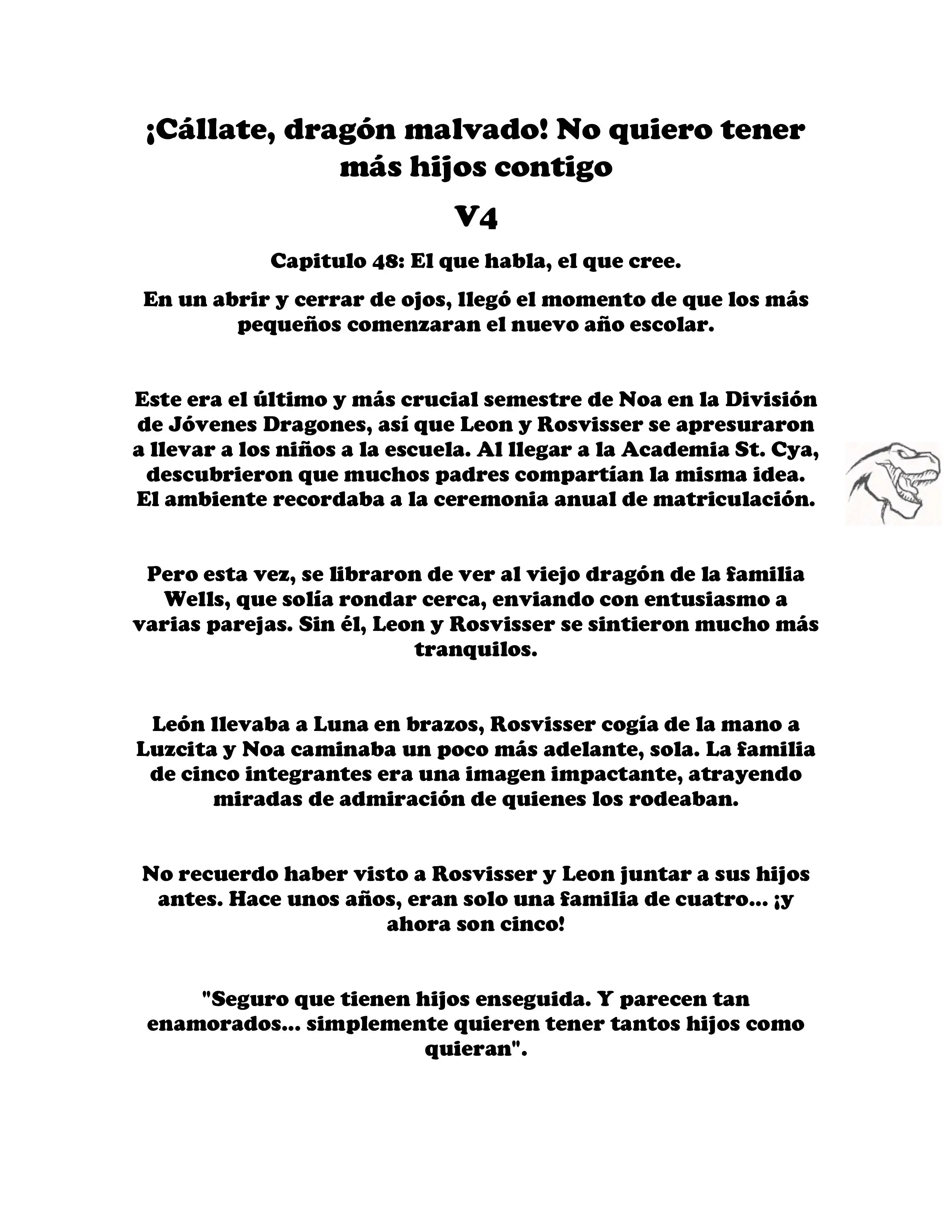 ¡Callate, dragon malvado! No quiero tener mas hijos contigo. (Novela) - Capítulo 529 - Página 2 - LectorTMOo