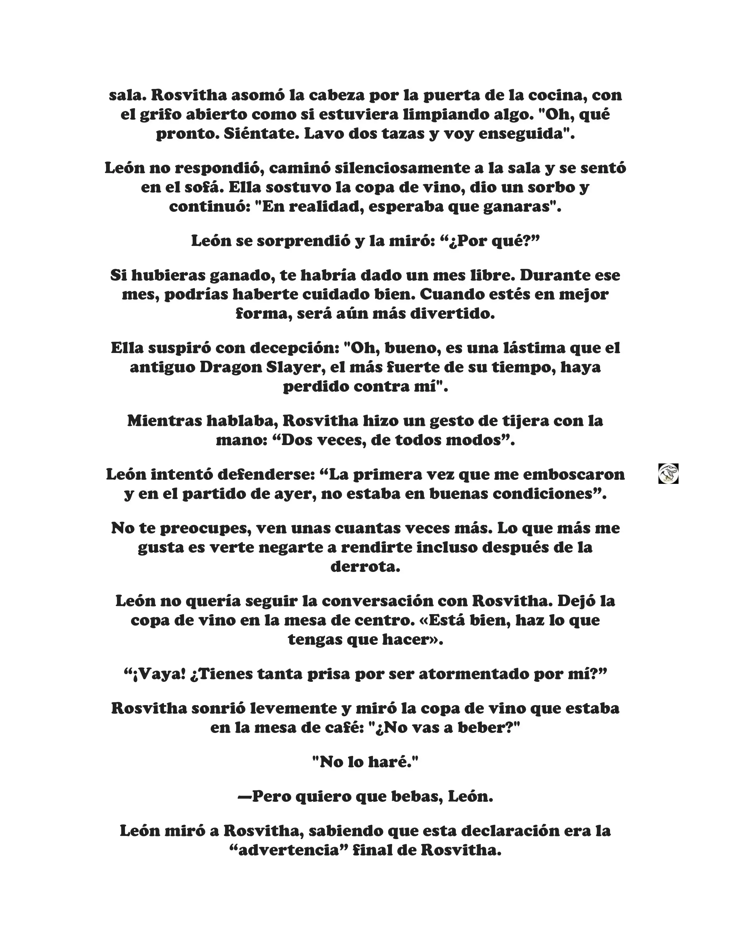 ¡Callate, dragon malvado! No quiero tener mas hijos contigo. (Novela) - Capítulo 53 - Página 4 - LectorTMOo