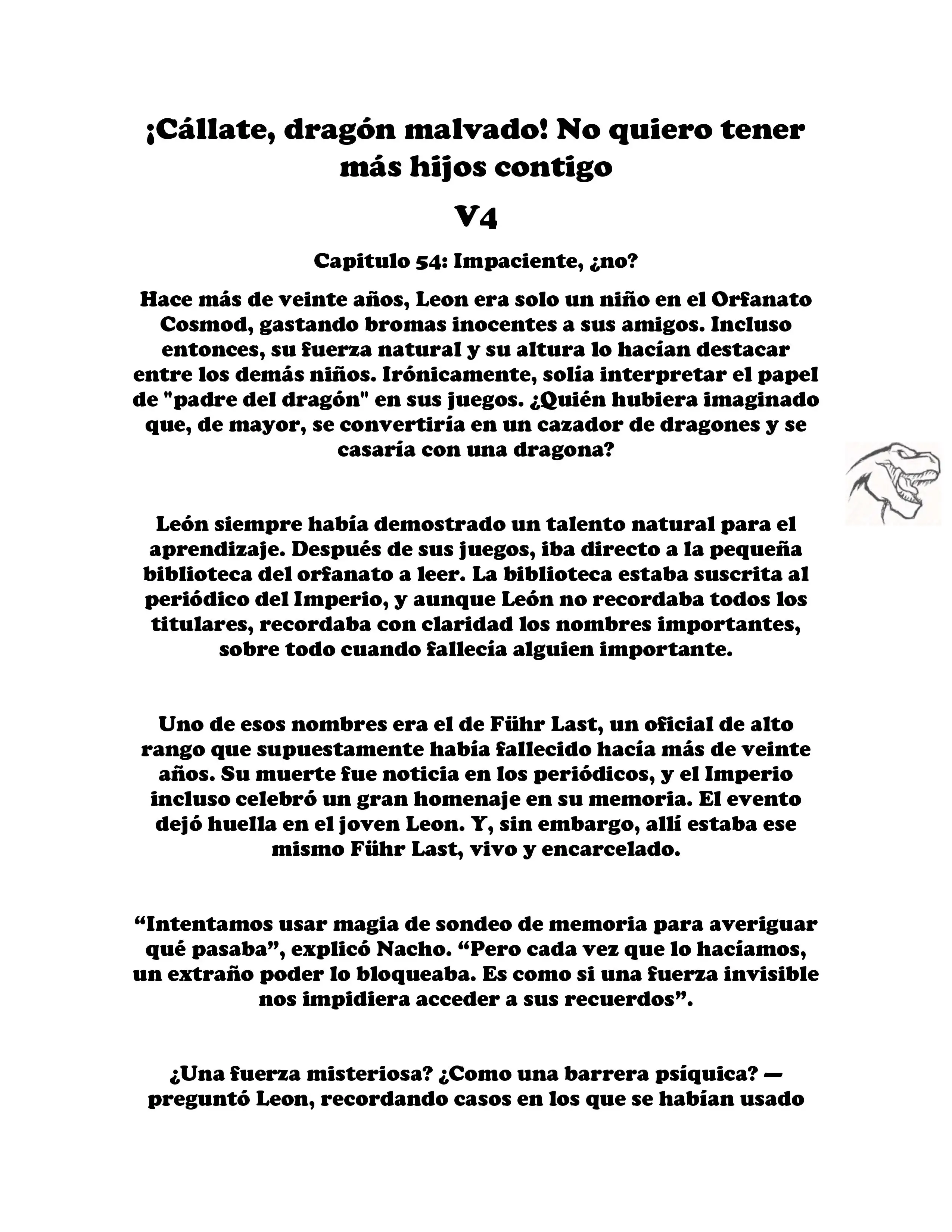 ¡Callate, dragon malvado! No quiero tener mas hijos contigo. (Novela) - Capítulo 535 - Página 2 - LectorTMOo