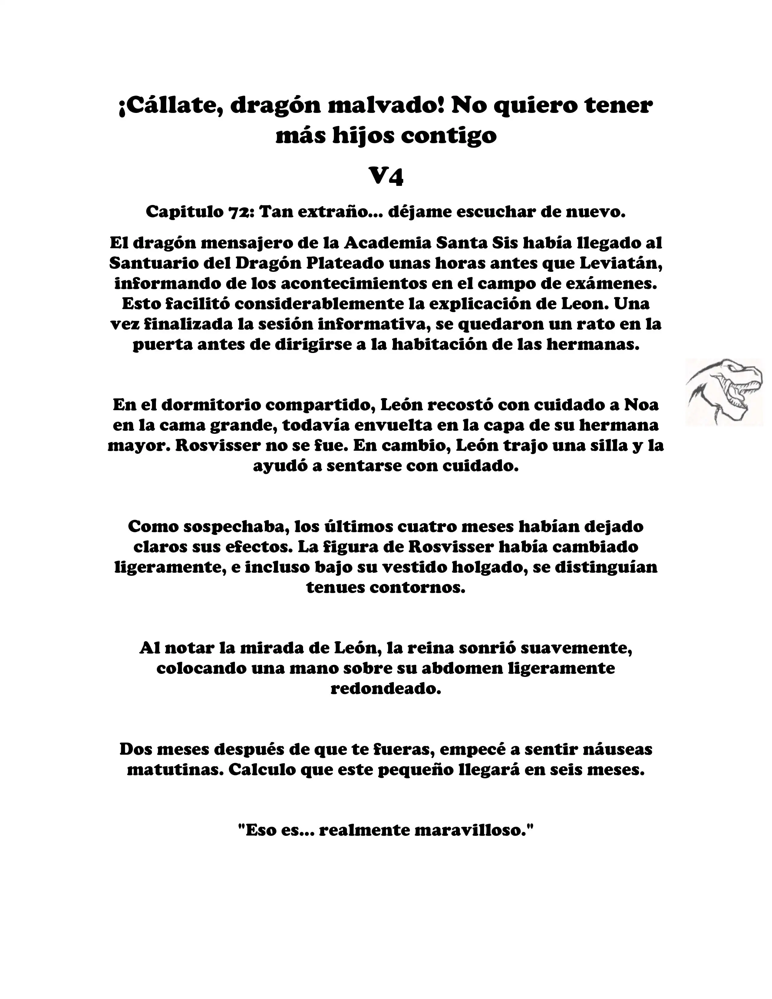 ¡Callate, dragon malvado! No quiero tener mas hijos contigo. (Novela) - Capítulo 554 - Página 2 - LectorTMOo