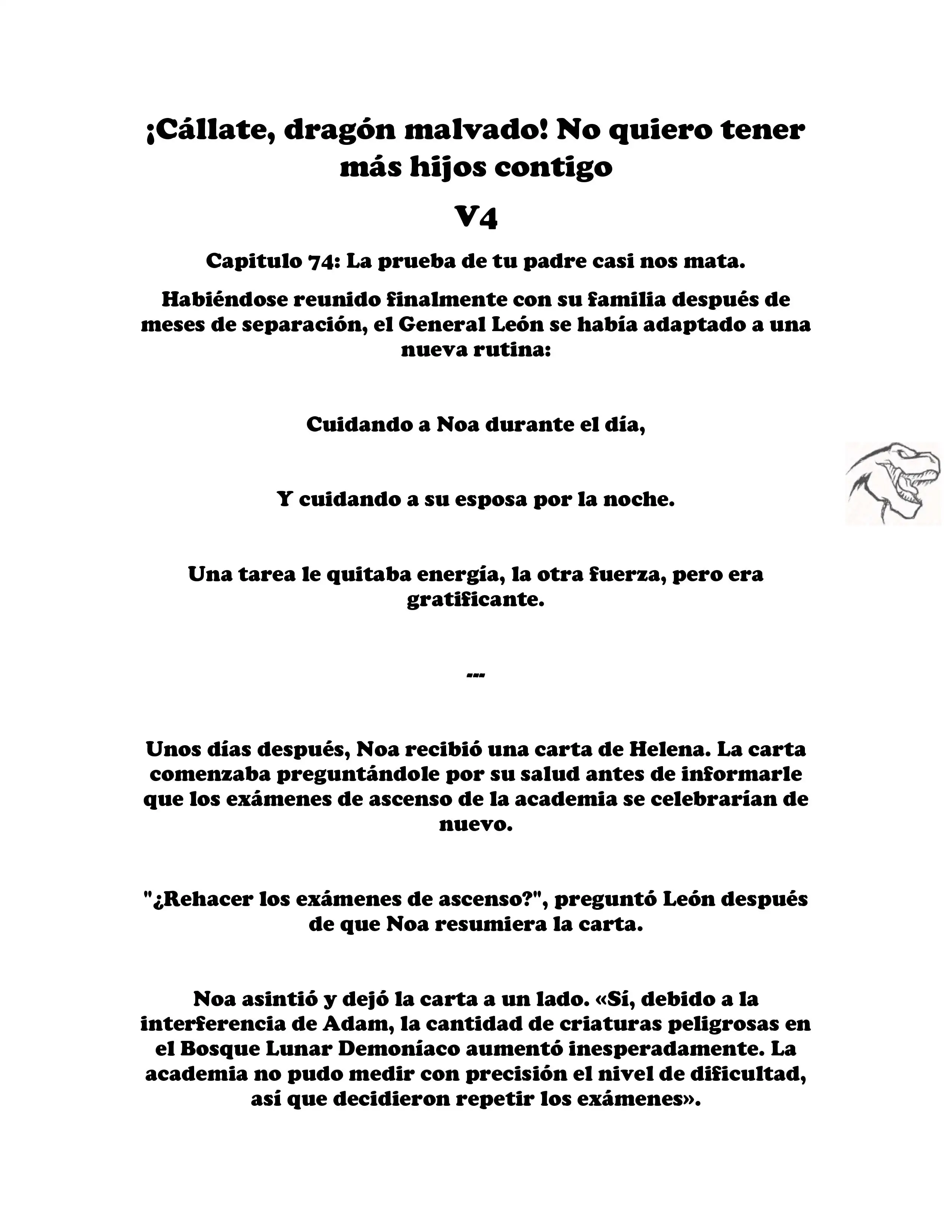 ¡Callate, dragon malvado! No quiero tener mas hijos contigo. (Novela) - Capítulo 556 - Página 2 - LectorTMOo