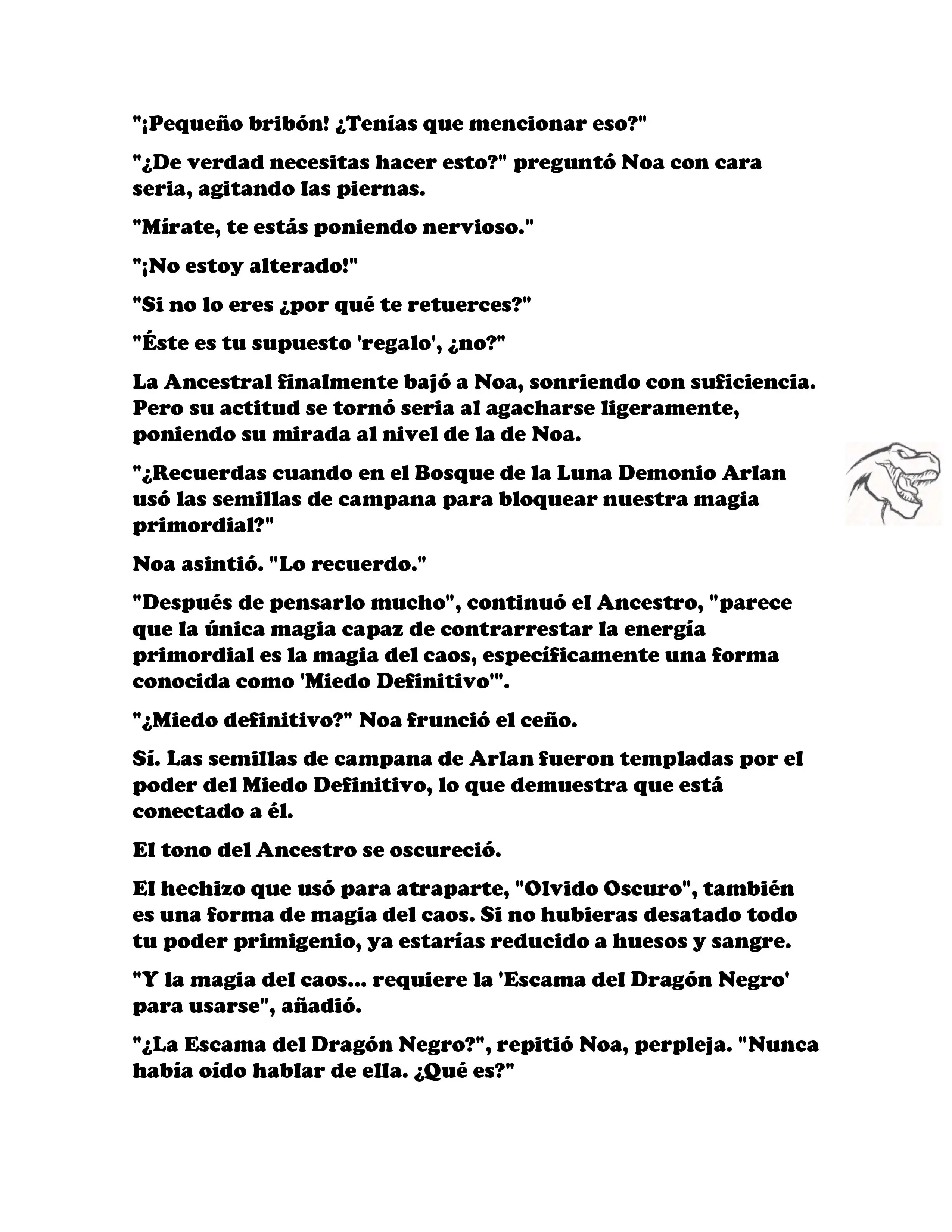 ¡Callate, dragon malvado! No quiero tener mas hijos contigo. (Novela) - Capítulo 585 - Página 5 - LectorTMOo
