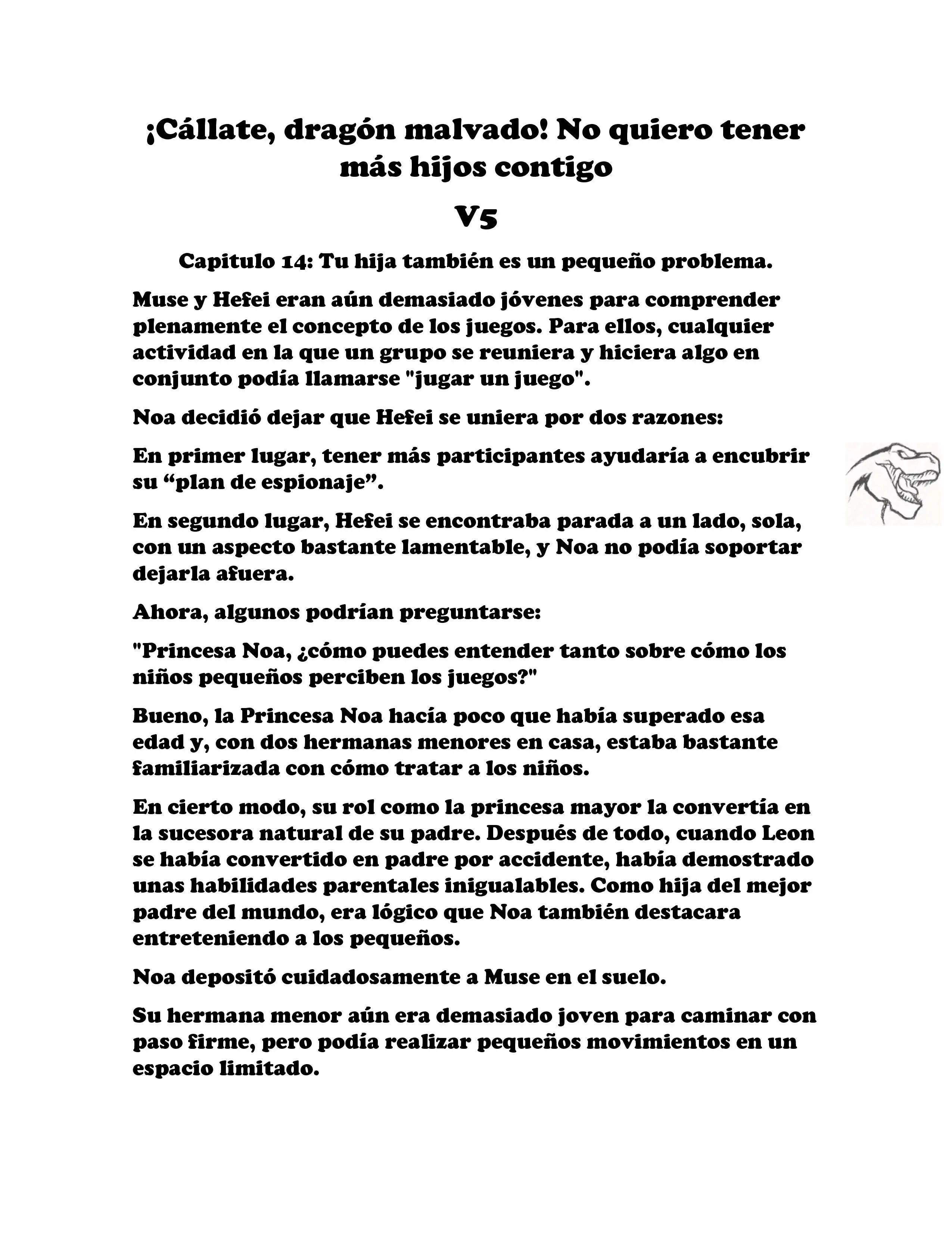 ¡Callate, dragon malvado! No quiero tener mas hijos contigo. (Novela) - Capítulo 586 - Página 2 - LectorTMOo
