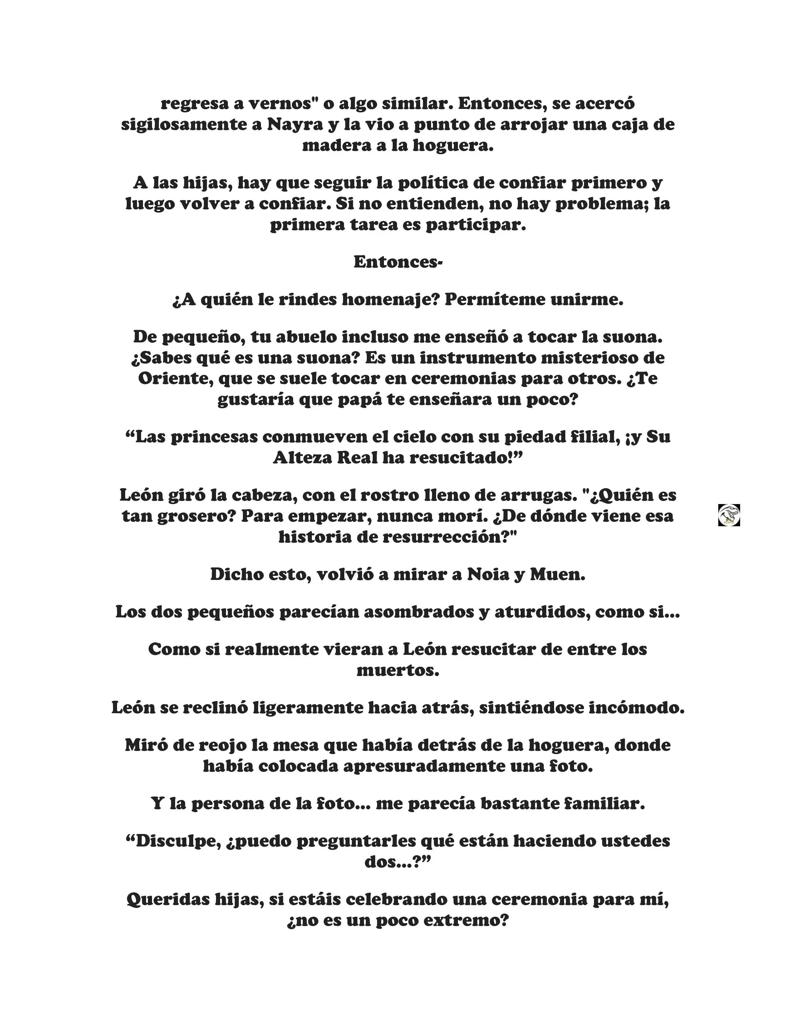 ¡Callate, dragon malvado! No quiero tener mas hijos contigo. (Novela) - Capítulo 59 - Página 5 - LectorTMOo