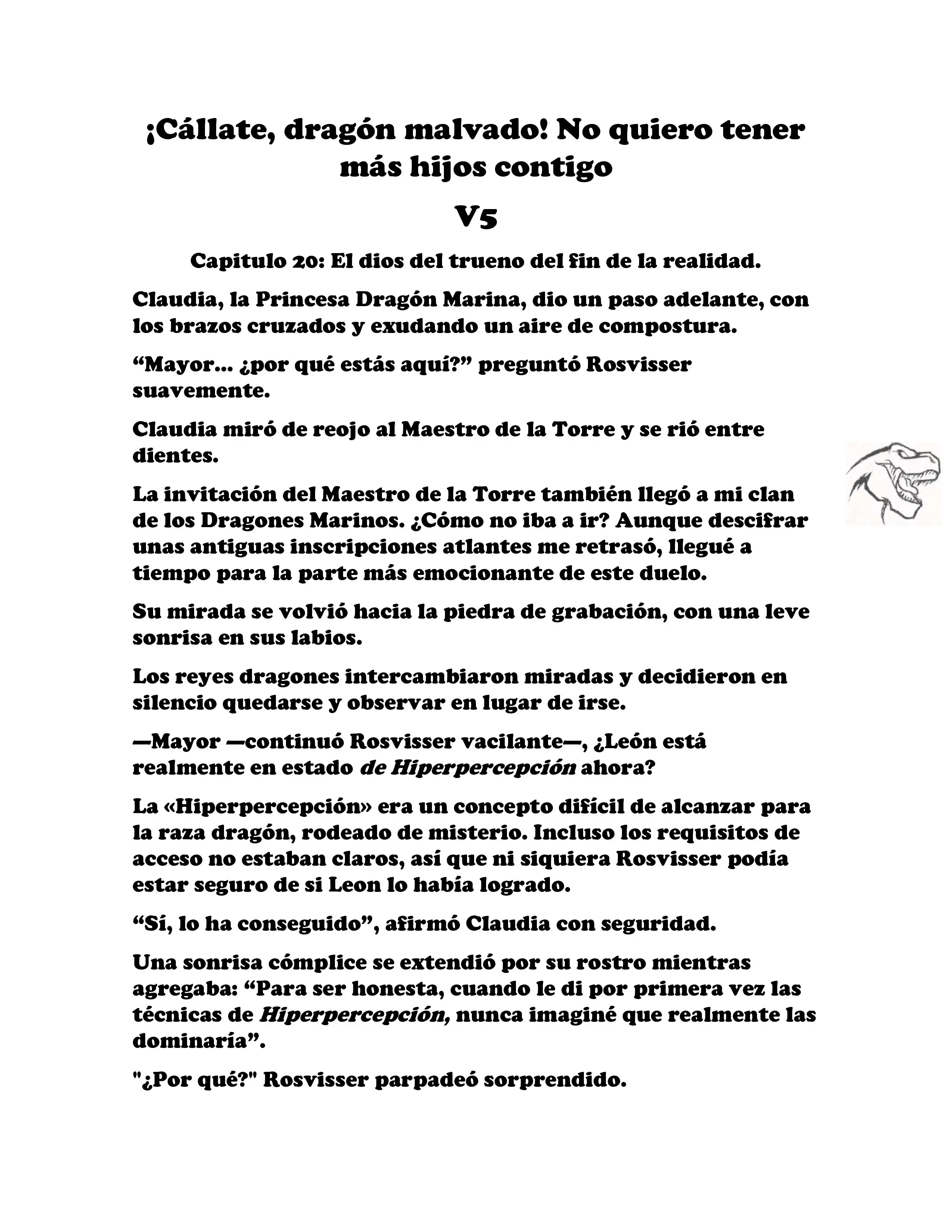 ¡Callate, dragon malvado! No quiero tener mas hijos contigo. (Novela) - Capítulo 592 - Página 2 - LectorTMOo