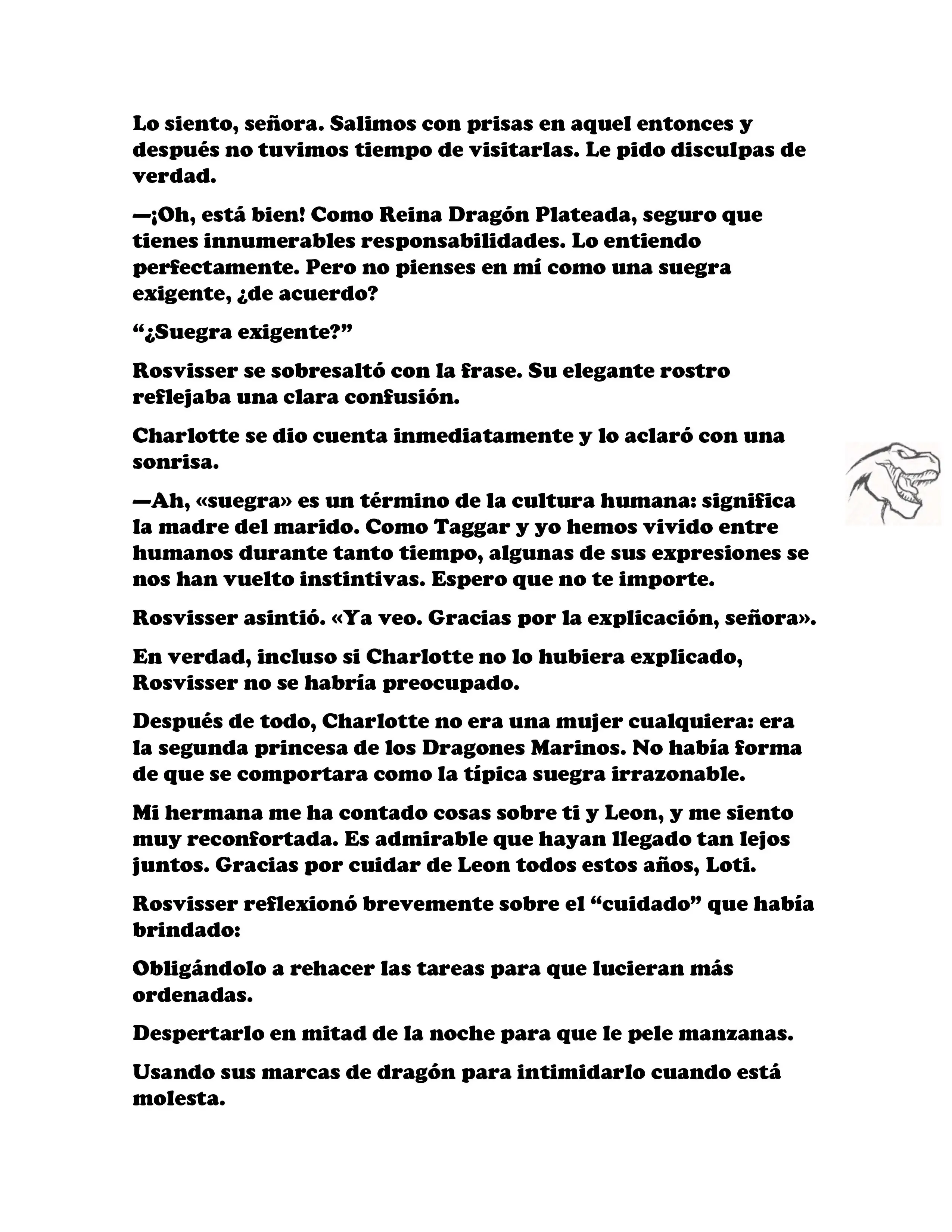 ¡Callate, dragon malvado! No quiero tener mas hijos contigo. (Novela) - Capítulo 595 - Página 8 - LectorTMOo