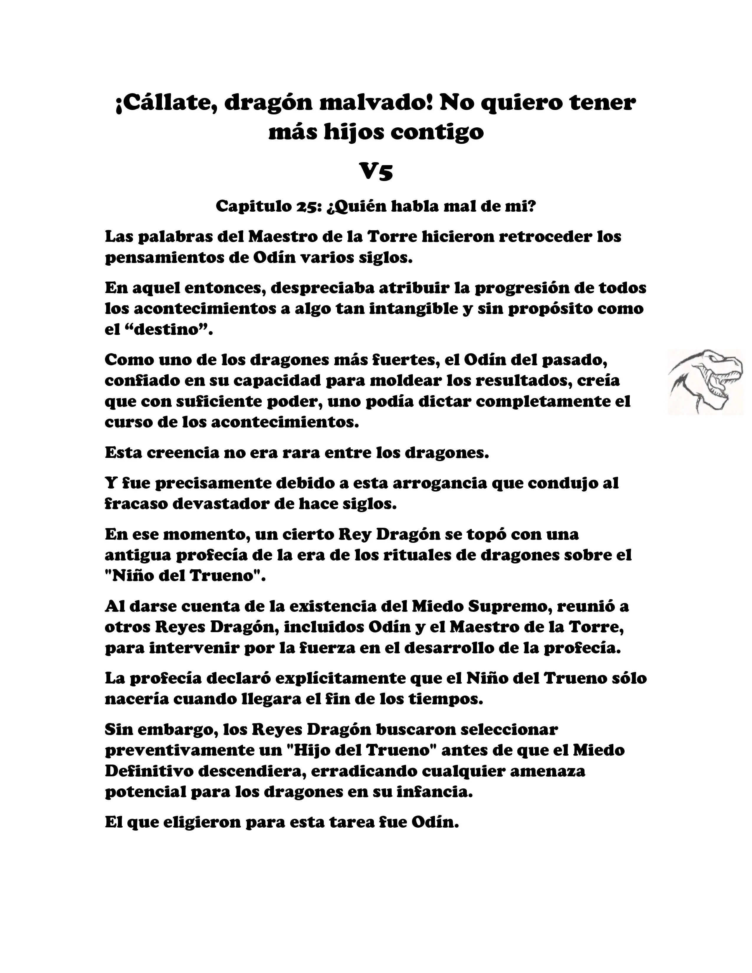 ¡Callate, dragon malvado! No quiero tener mas hijos contigo. (Novela) - Capítulo 597 - Página 2 - LectorTMOo