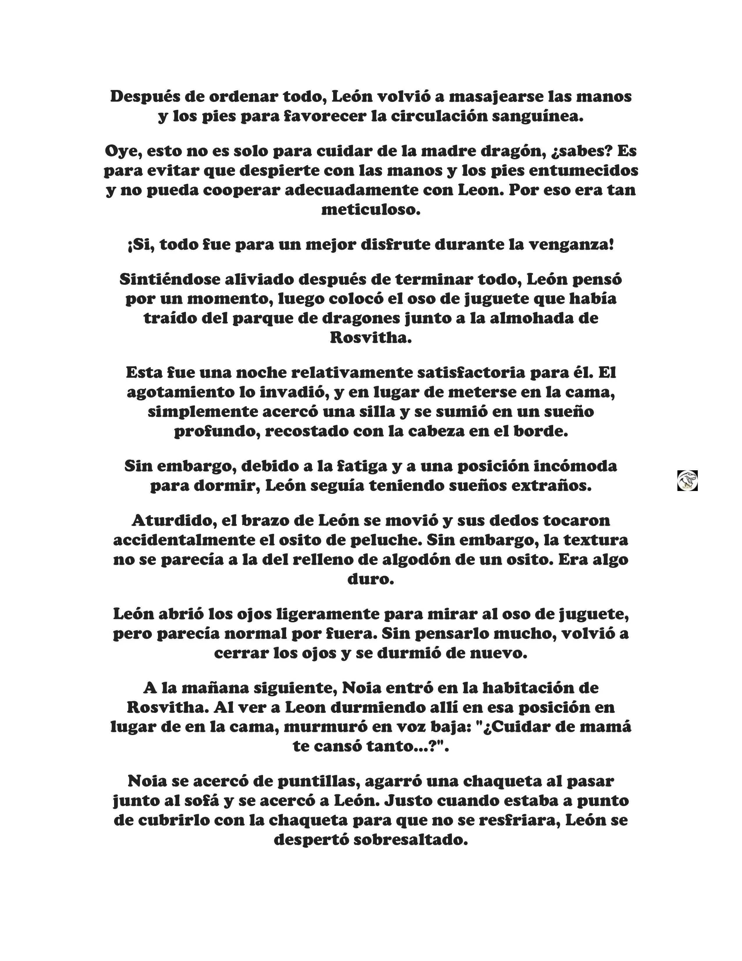 ¡Callate, dragon malvado! No quiero tener mas hijos contigo. (Novela) - Capítulo 60 - Página 5 - LectorTMOo