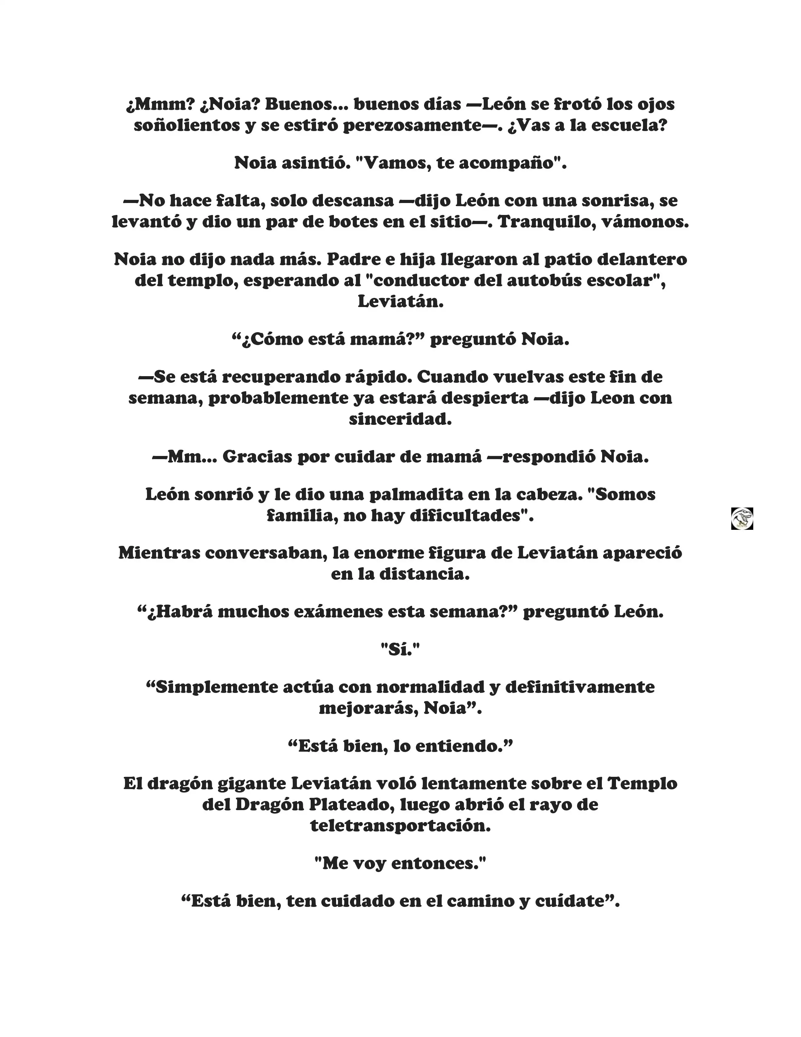 ¡Callate, dragon malvado! No quiero tener mas hijos contigo. (Novela) - Capítulo 60 - Página 6 - LectorTMOo