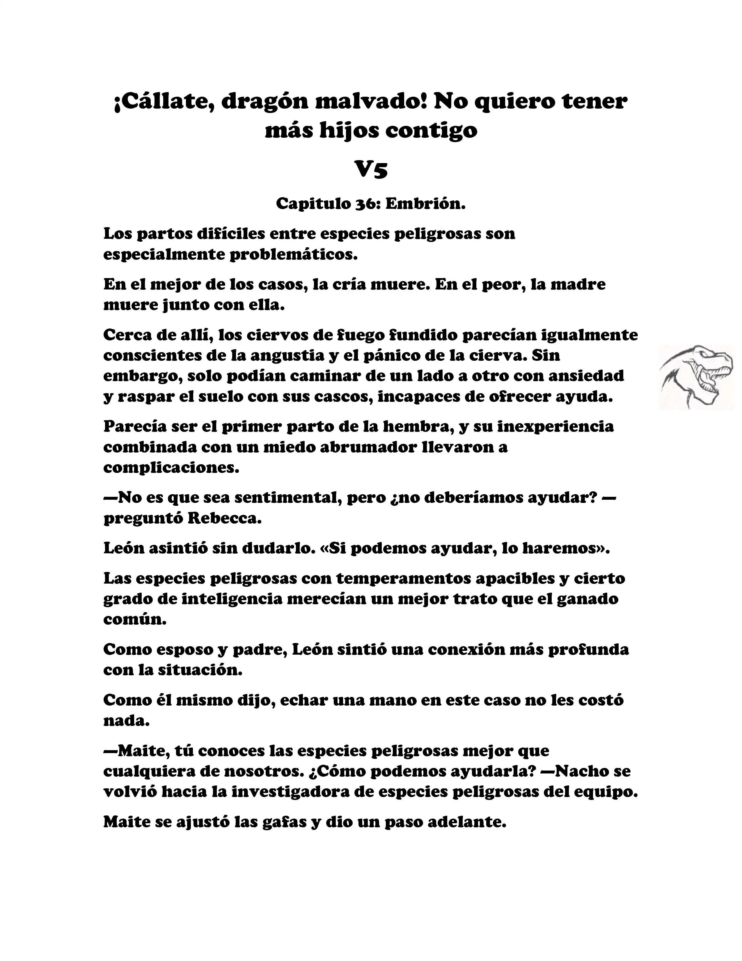 ¡Callate, dragon malvado! No quiero tener mas hijos contigo. (Novela) - Capítulo 607 - Página 2 - LectorTMOo