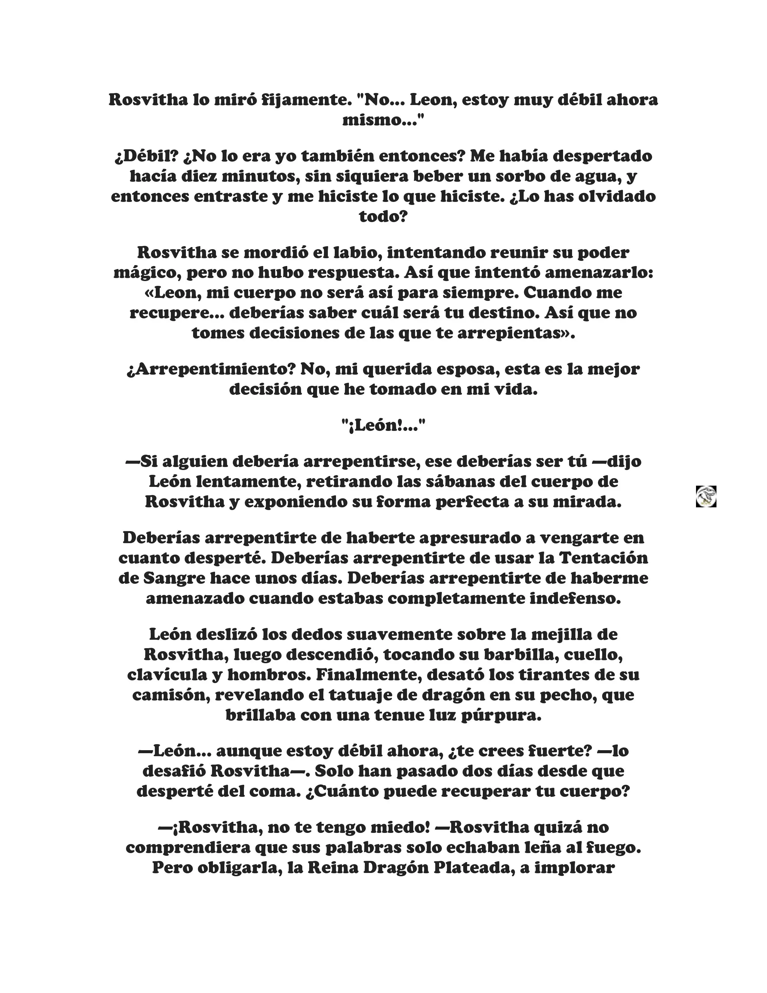 ¡Callate, dragon malvado! No quiero tener mas hijos contigo. (Novela) - Capítulo 61 - Página 5 - LectorTMOo