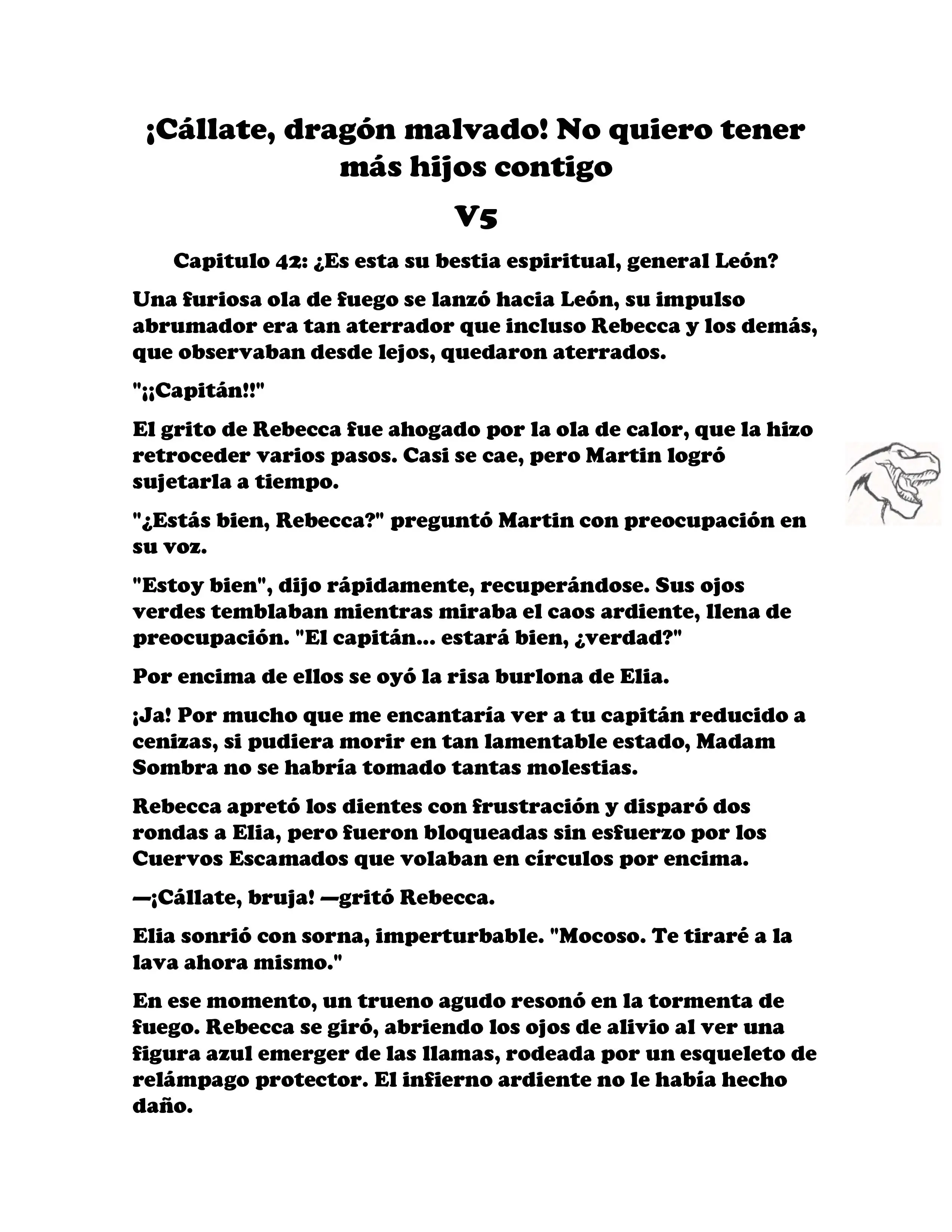 ¡Callate, dragon malvado! No quiero tener mas hijos contigo. (Novela) - Capítulo 613 - Página 2 - LectorTMOo