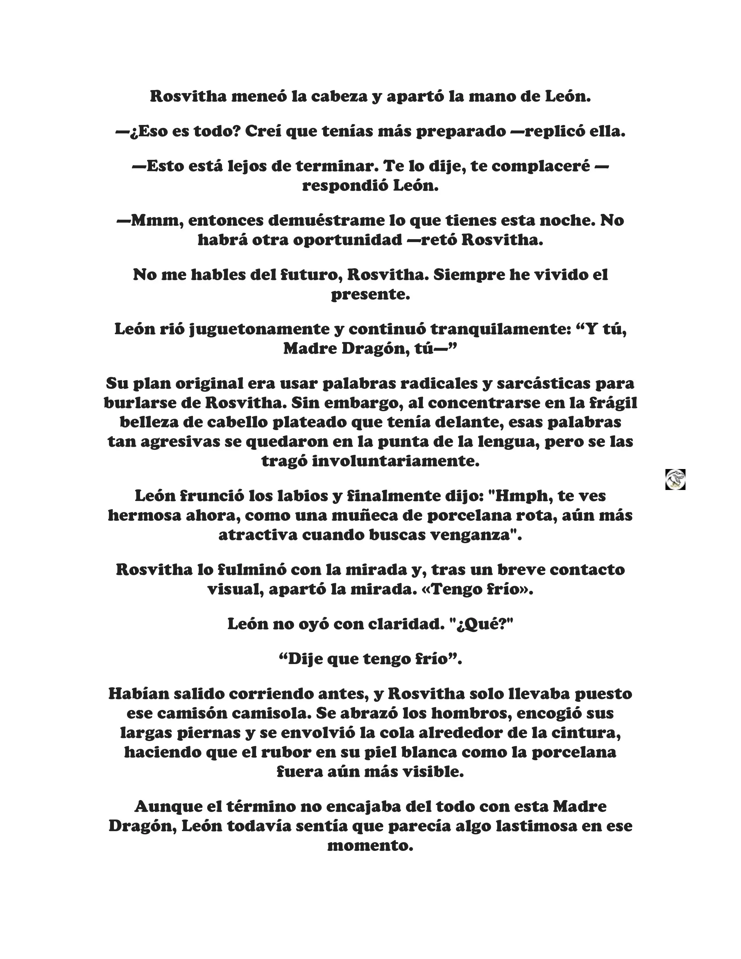 ¡Callate, dragon malvado! No quiero tener mas hijos contigo. (Novela) - Capítulo 63 - Página 5 - LectorTMOo