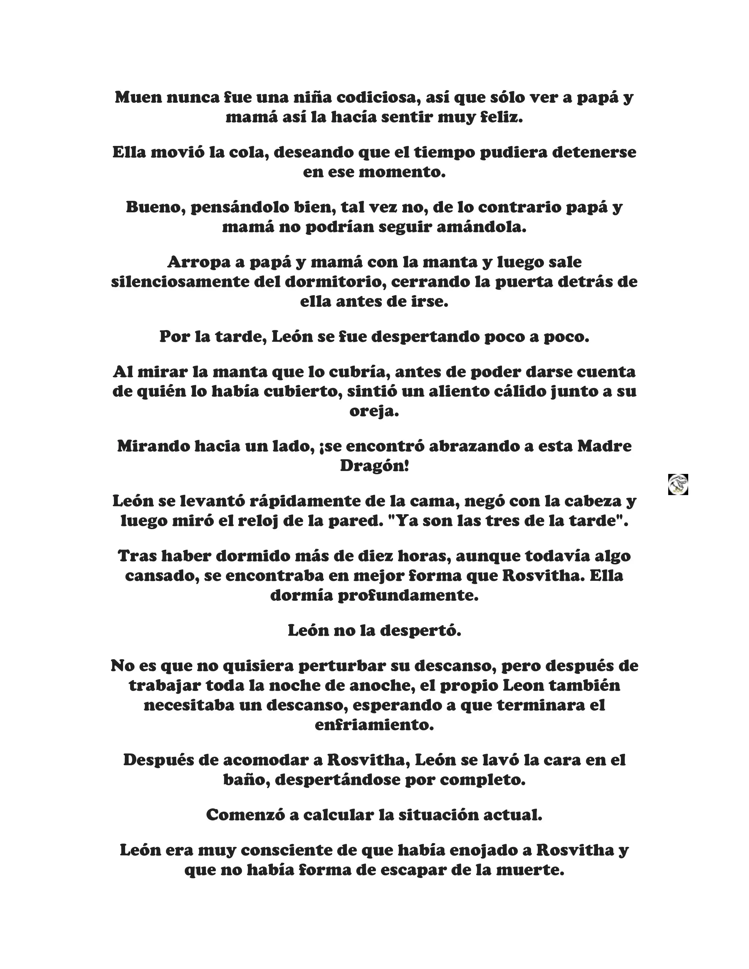 ¡Callate, dragon malvado! No quiero tener mas hijos contigo. (Novela) - Capítulo 64 - Página 5 - LectorTMOo