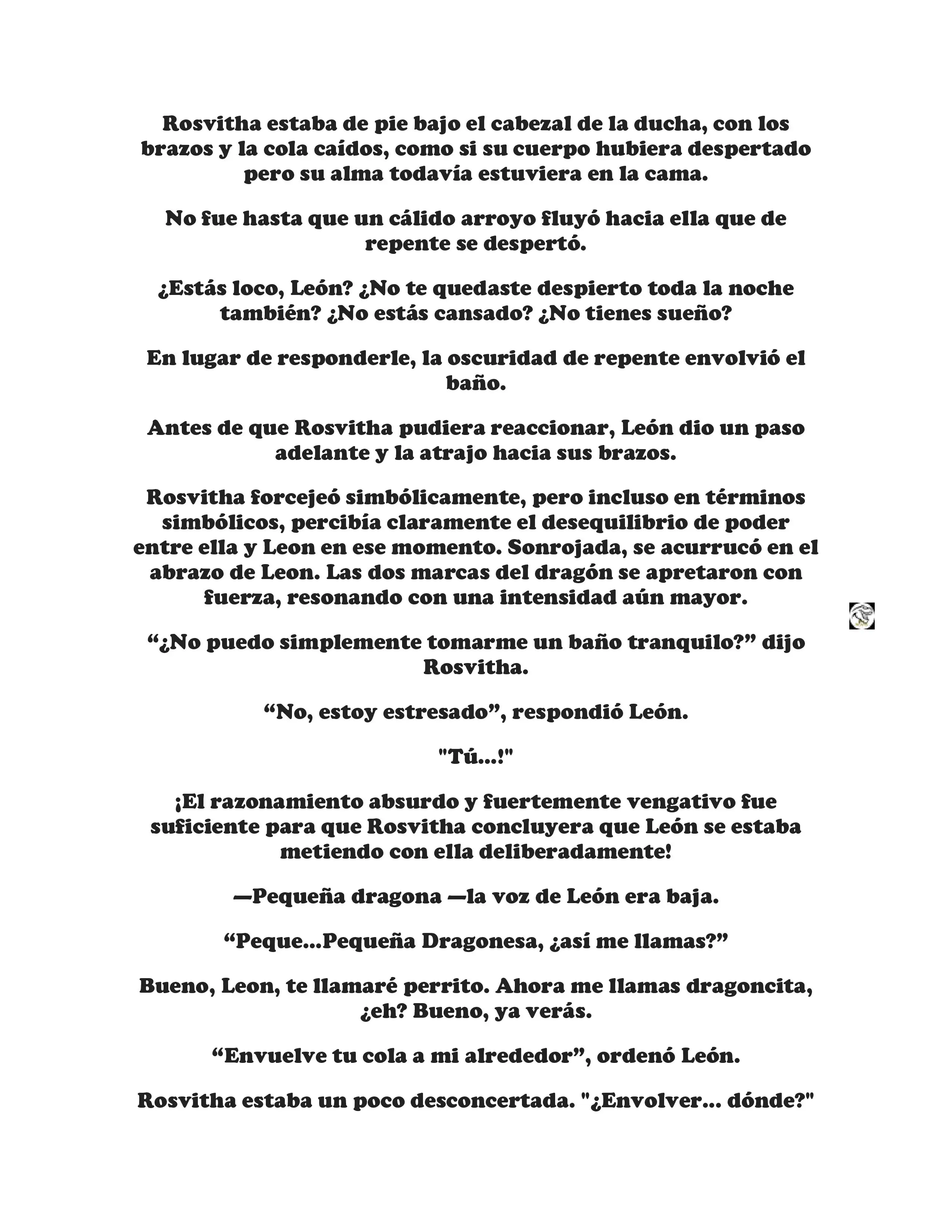 ¡Callate, dragon malvado! No quiero tener mas hijos contigo. (Novela) - Capítulo 64 - Página 8 - LectorTMOo