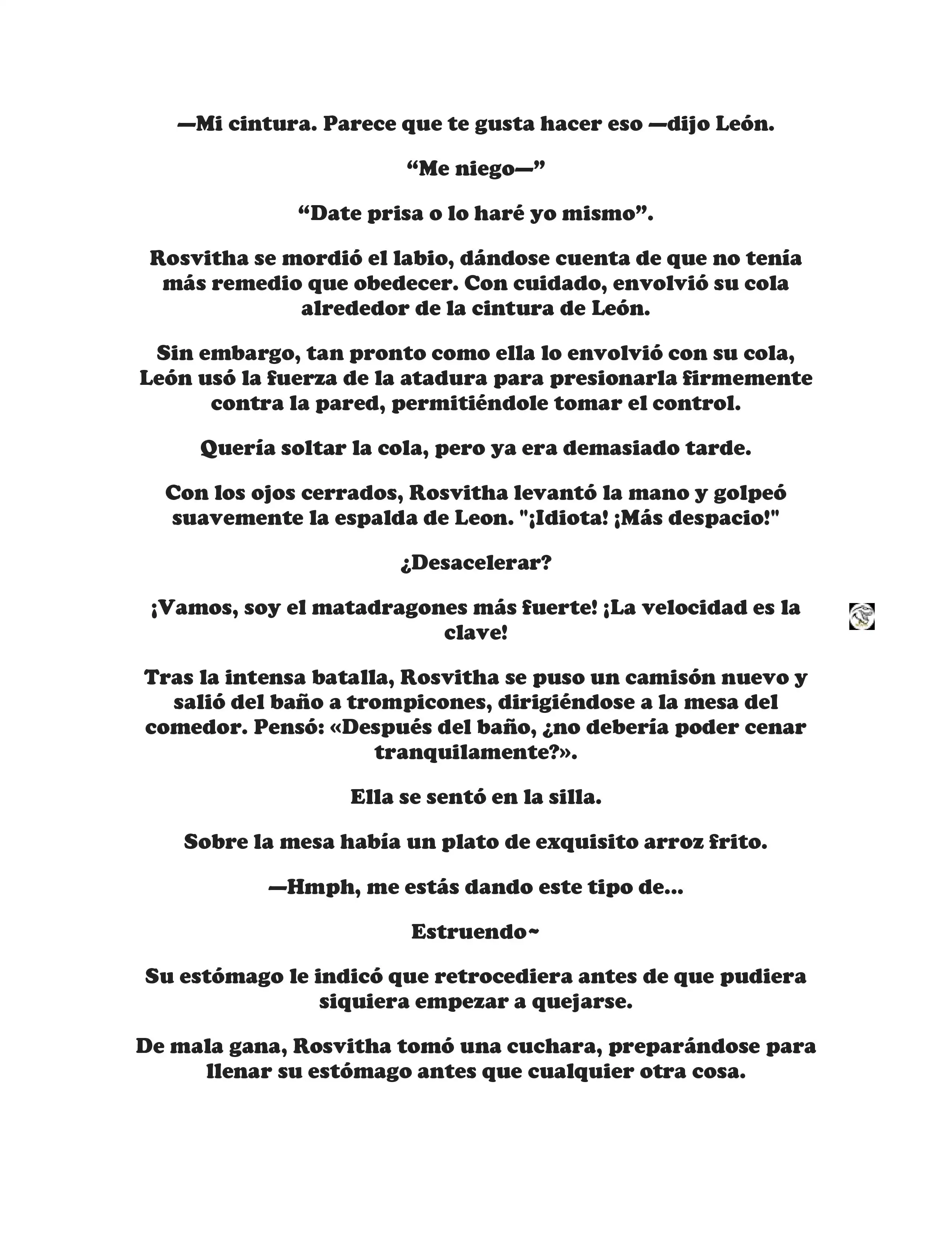 ¡Callate, dragon malvado! No quiero tener mas hijos contigo. (Novela) - Capítulo 64 - Página 9 - LectorTMOo