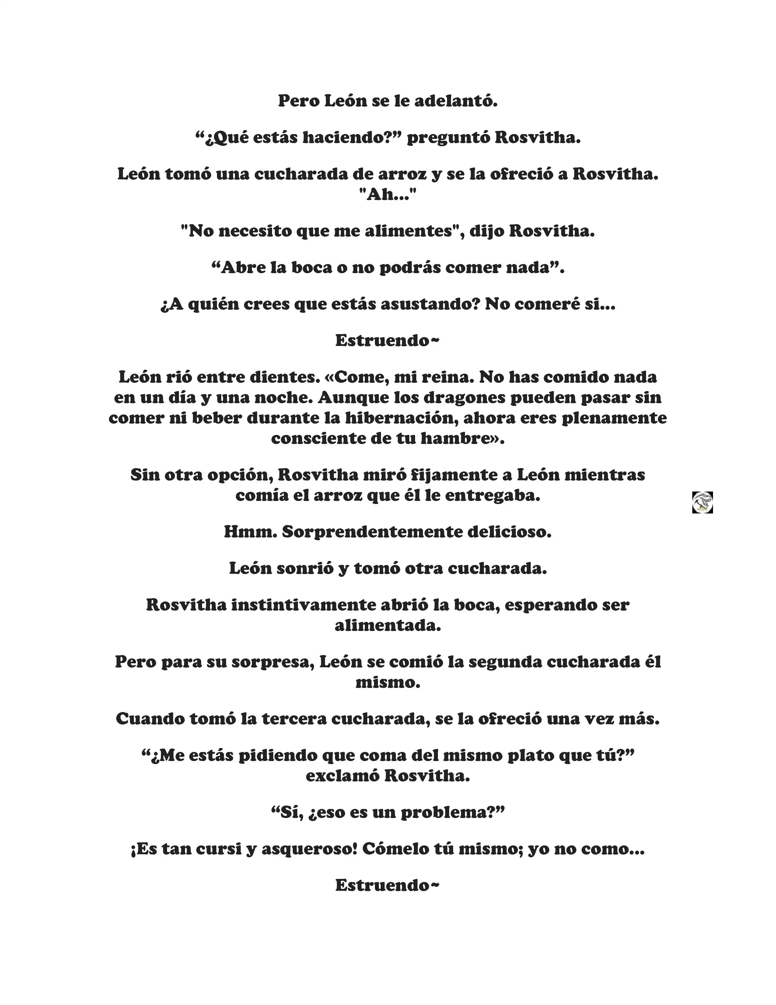 ¡Callate, dragon malvado! No quiero tener mas hijos contigo. (Novela) - Capítulo 64 - Página 10 - LectorTMOo