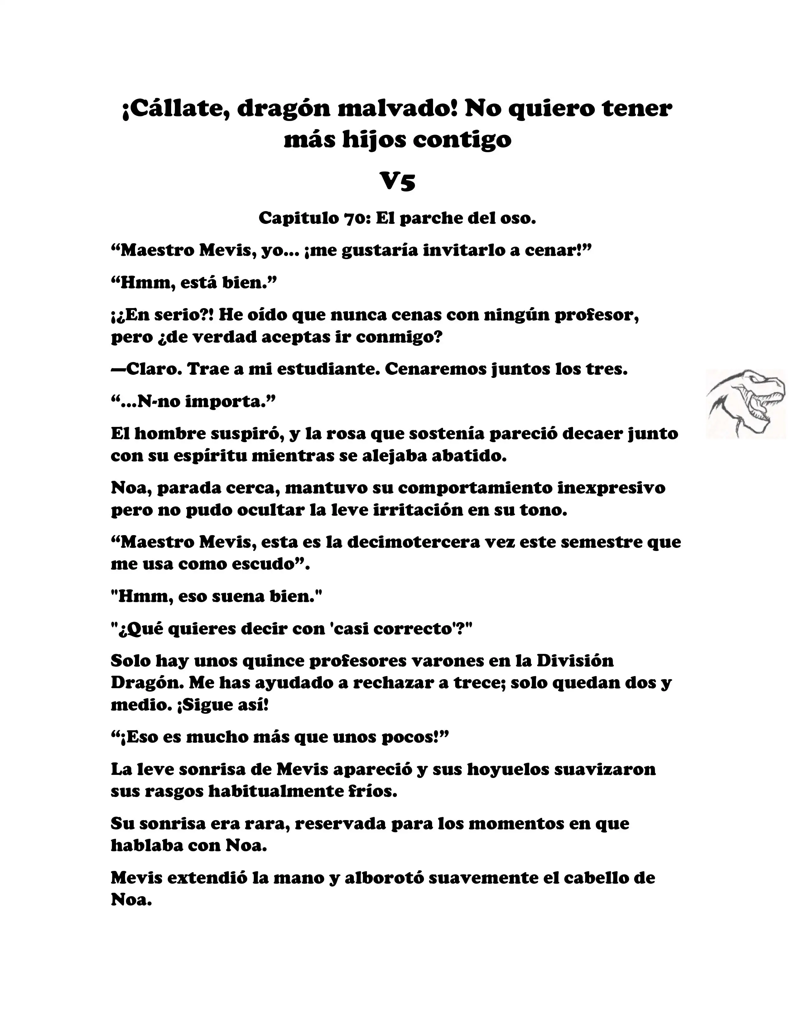 ¡Callate, dragon malvado! No quiero tener mas hijos contigo. (Novela) - Capítulo 640 - Página 2 - LectorTMOo
