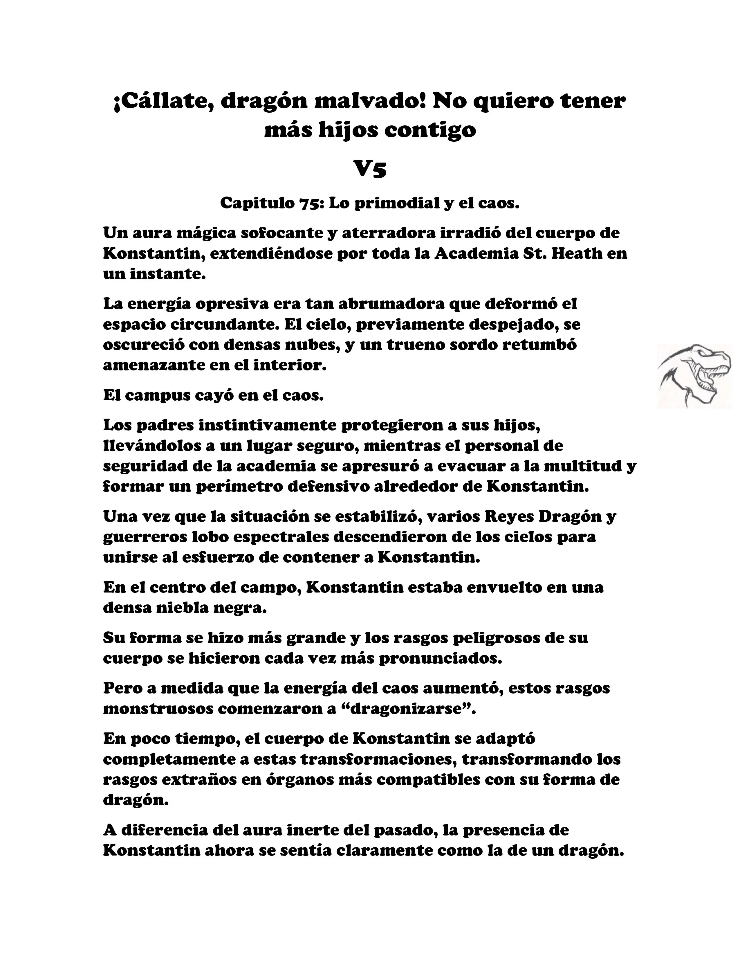 ¡Callate, dragon malvado! No quiero tener mas hijos contigo. (Novela) - Capítulo 645 - Página 2 - LectorTMOo