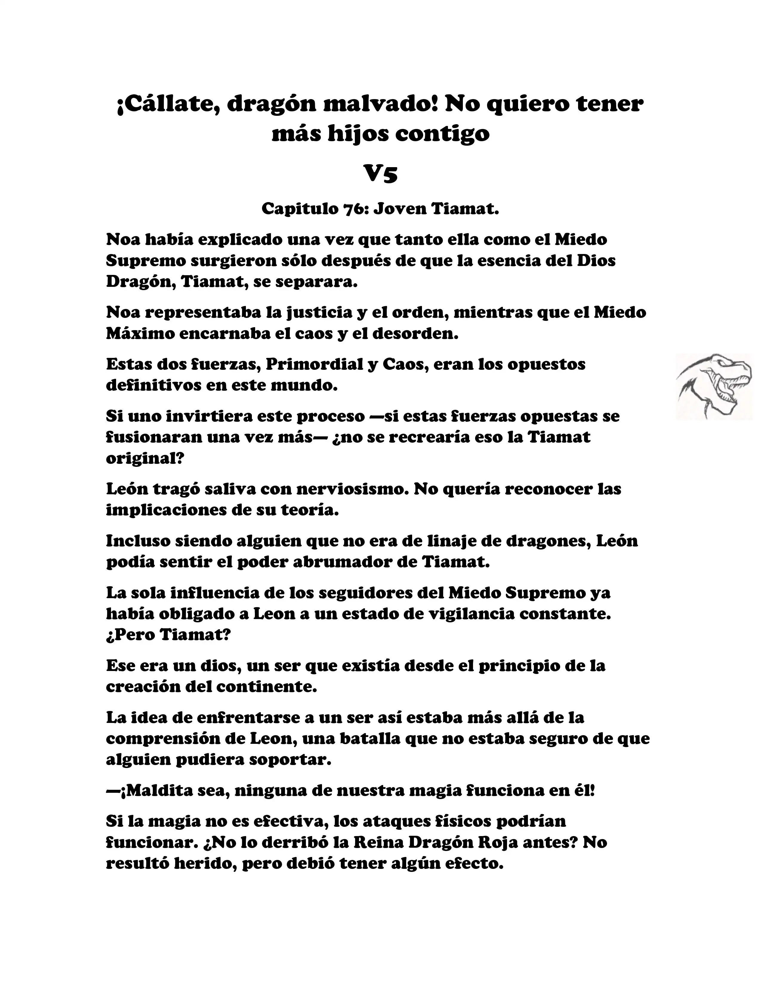¡Callate, dragon malvado! No quiero tener mas hijos contigo. (Novela) - Capítulo 646 - Página 2 - LectorTMOo