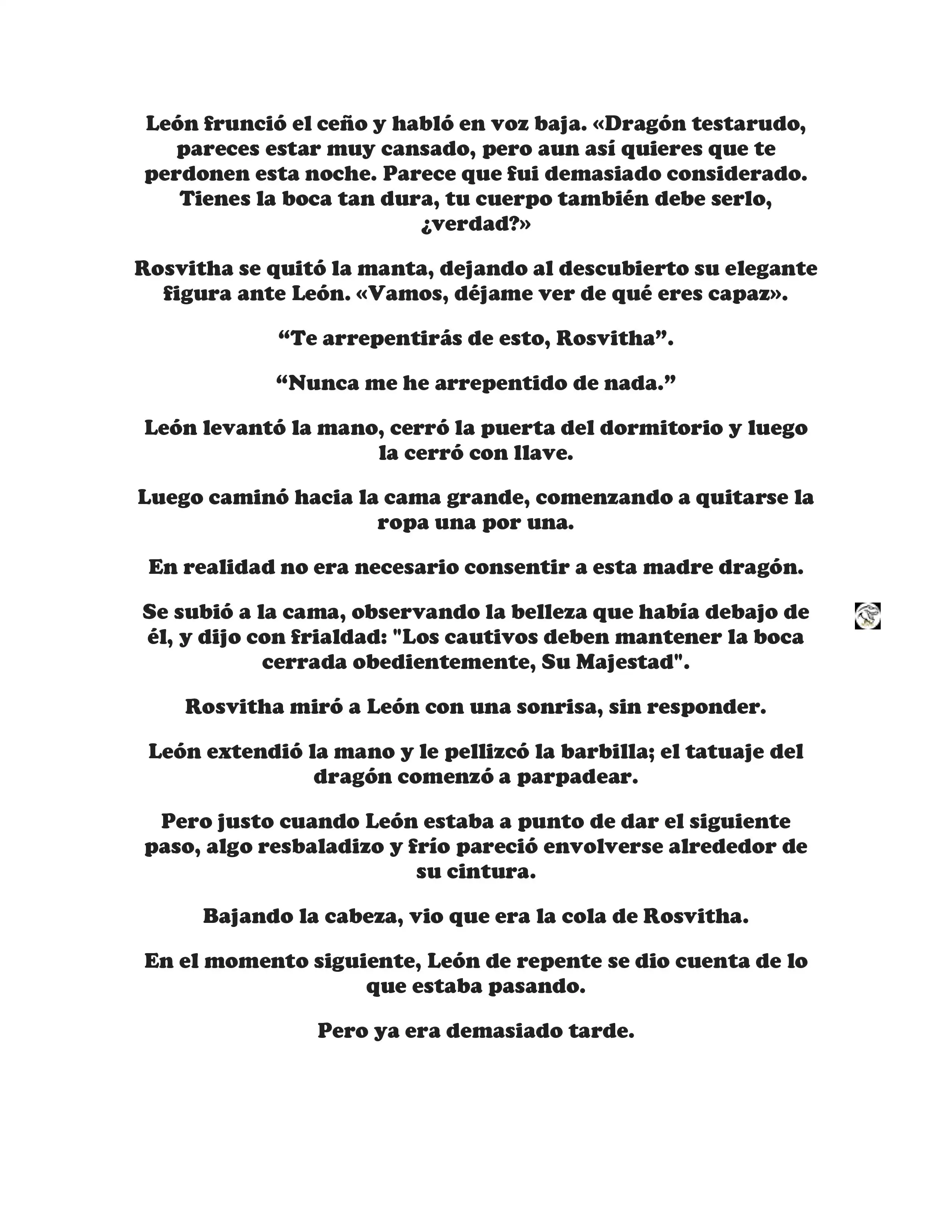 ¡Callate, dragon malvado! No quiero tener mas hijos contigo. (Novela) - Capítulo 65 - Página 6 - LectorTMOo