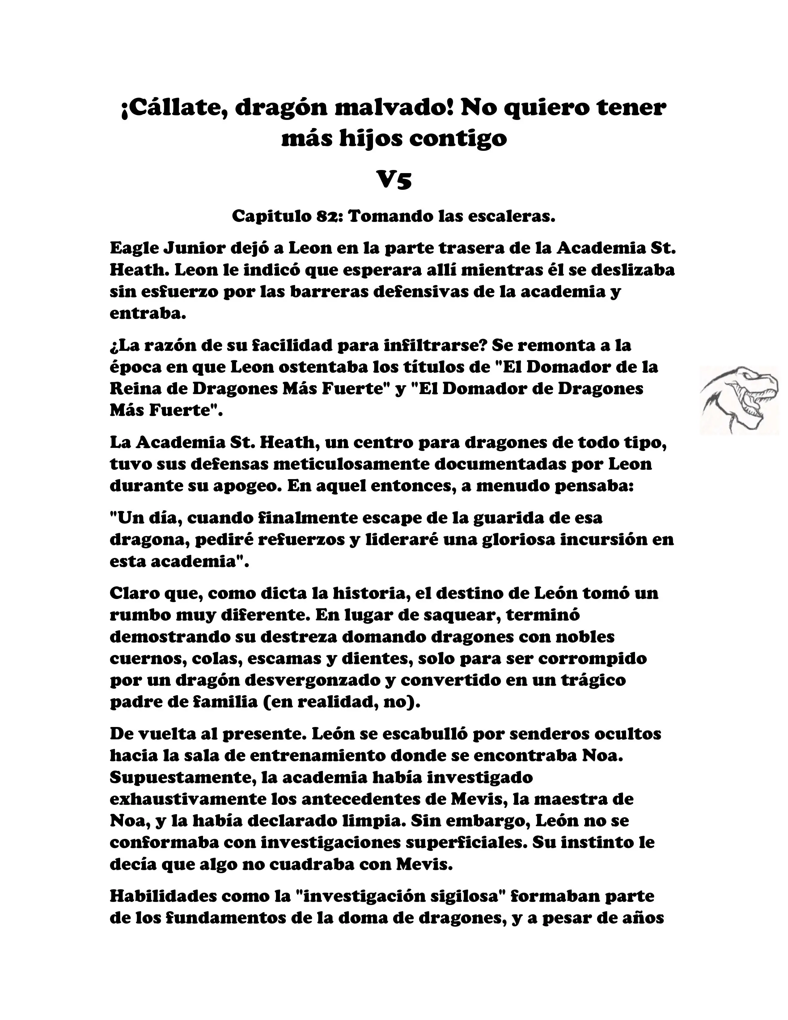 ¡Callate, dragon malvado! No quiero tener mas hijos contigo. (Novela) - Capítulo 652 - Página 2 - LectorTMOo