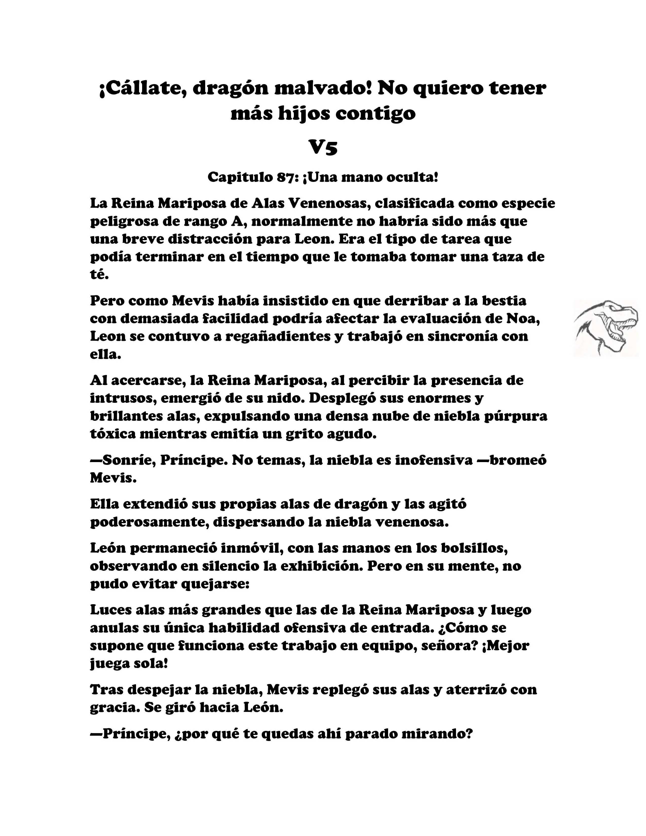 ¡Callate, dragon malvado! No quiero tener mas hijos contigo. (Novela) - Capítulo 657 - Página 2 - LectorTMOo